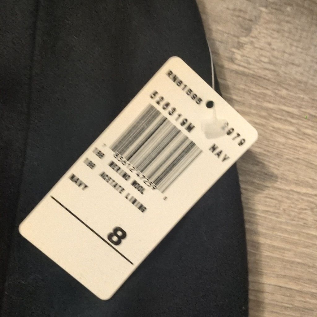 Other KGR Navy Merino Wool Pencil Skirt Size 8 Size 30" / US 8 / IT 44 - 5 Thumbnail