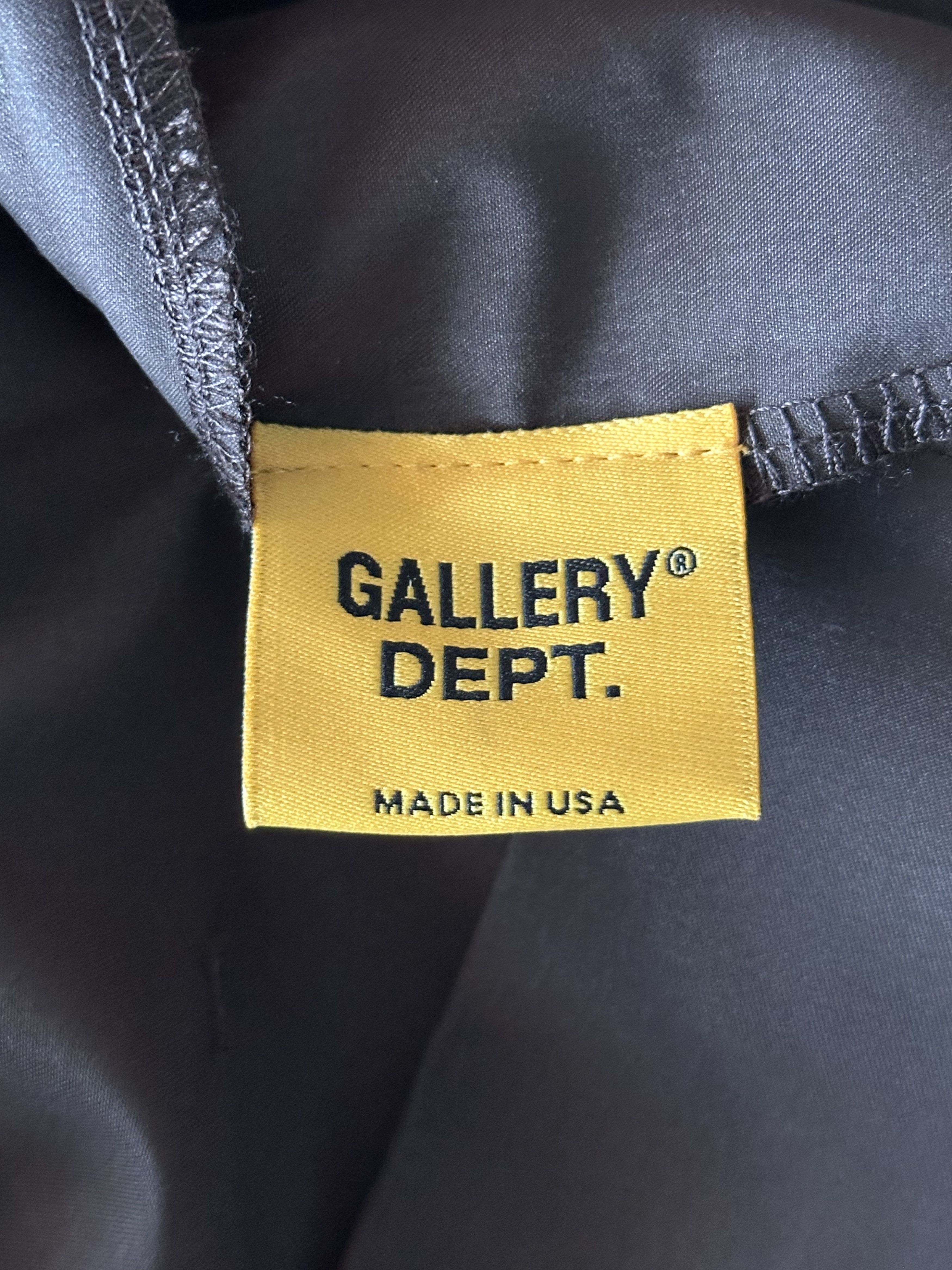 Gallery Dept. Gallery Dept Brown & White Embroidered Logo Zuma Shorts Size US 38 / EU 54 - 4 Thumbnail