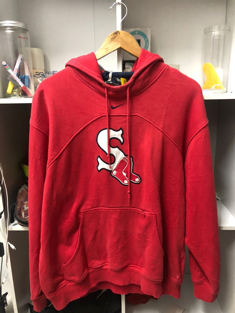 Nike Vtg Nike Red Sox Size US M / EU 48-50 / 2 - 1 Thumbnail