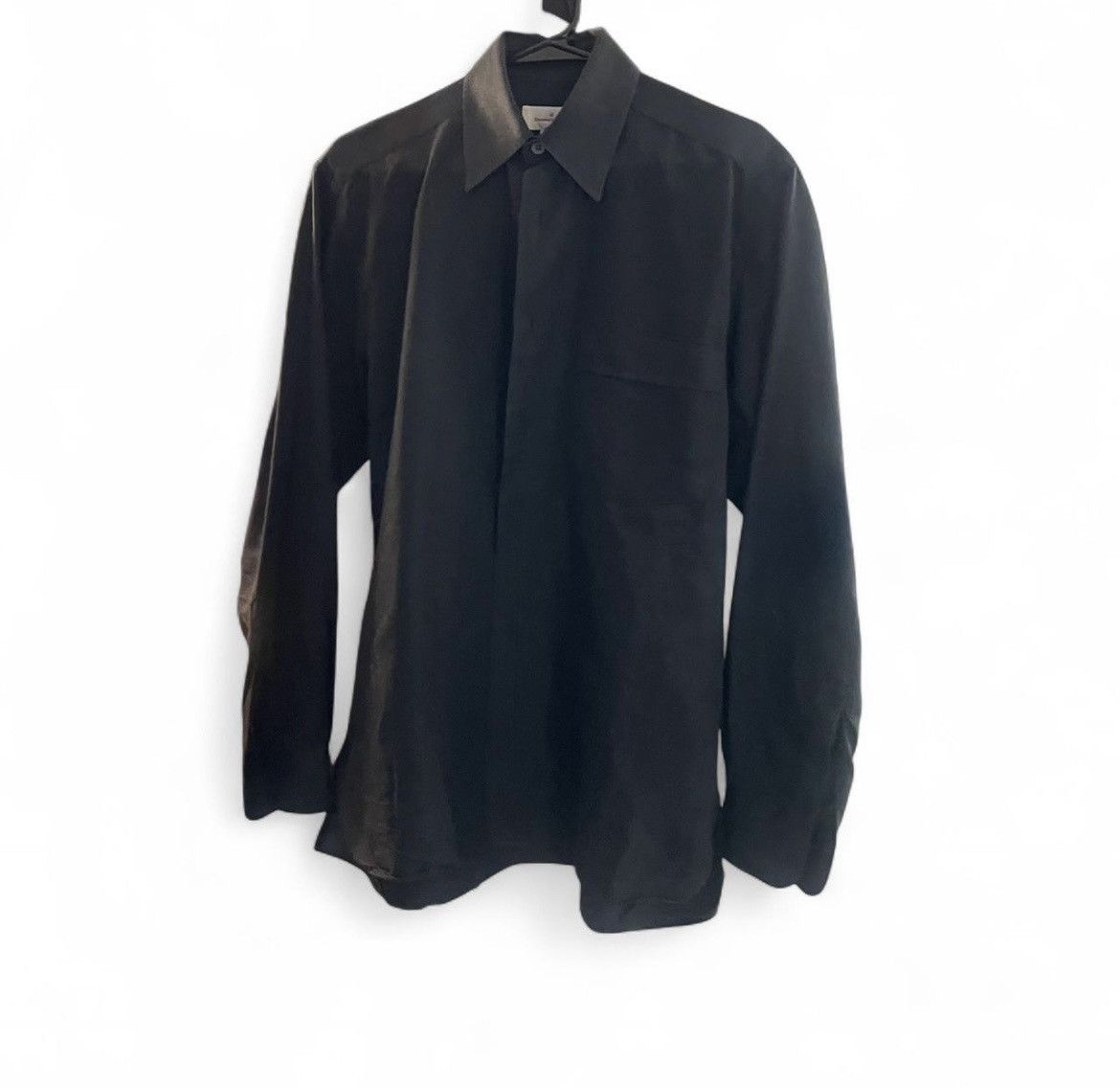Ermenegildo Zegna Ermenegildo Zegna Black Button Up Size US S / EU 44-46 / 1 - 1 Thumbnail