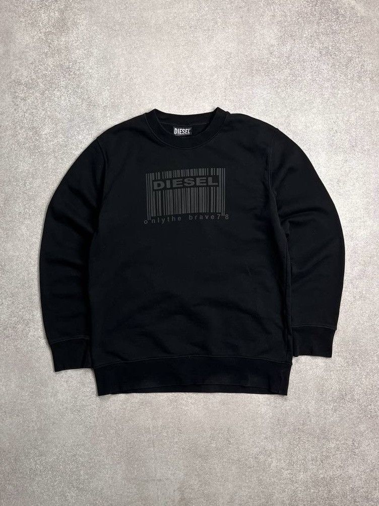 Diesel × Streetwear Y2K Diesel “Voltage Noize” Boxy Hoodie | Grailed