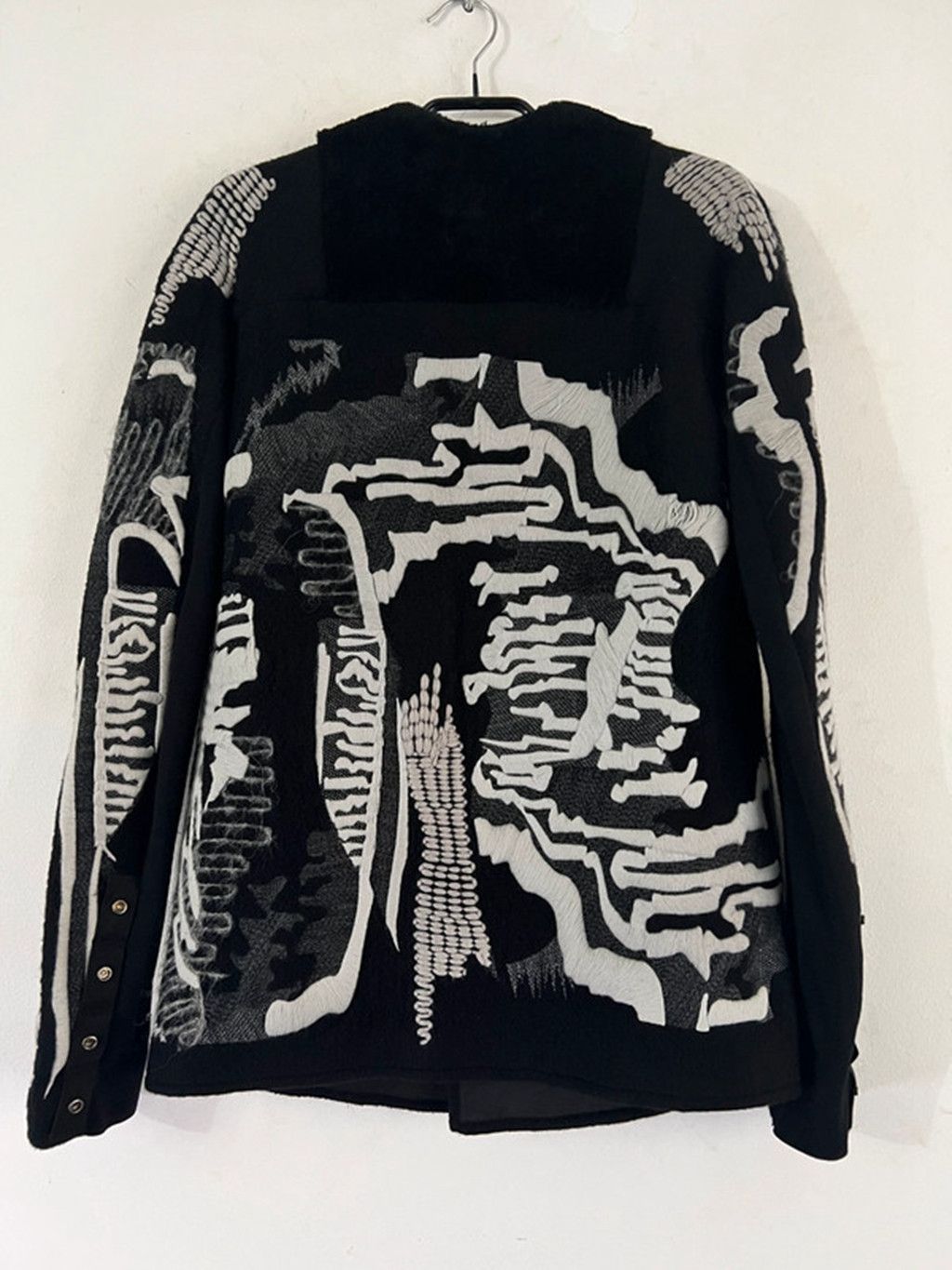 Rick Owens Rick Owens cashmere embroidered coat Size US S / EU 44-46 / 1 - 2 Thumbnail