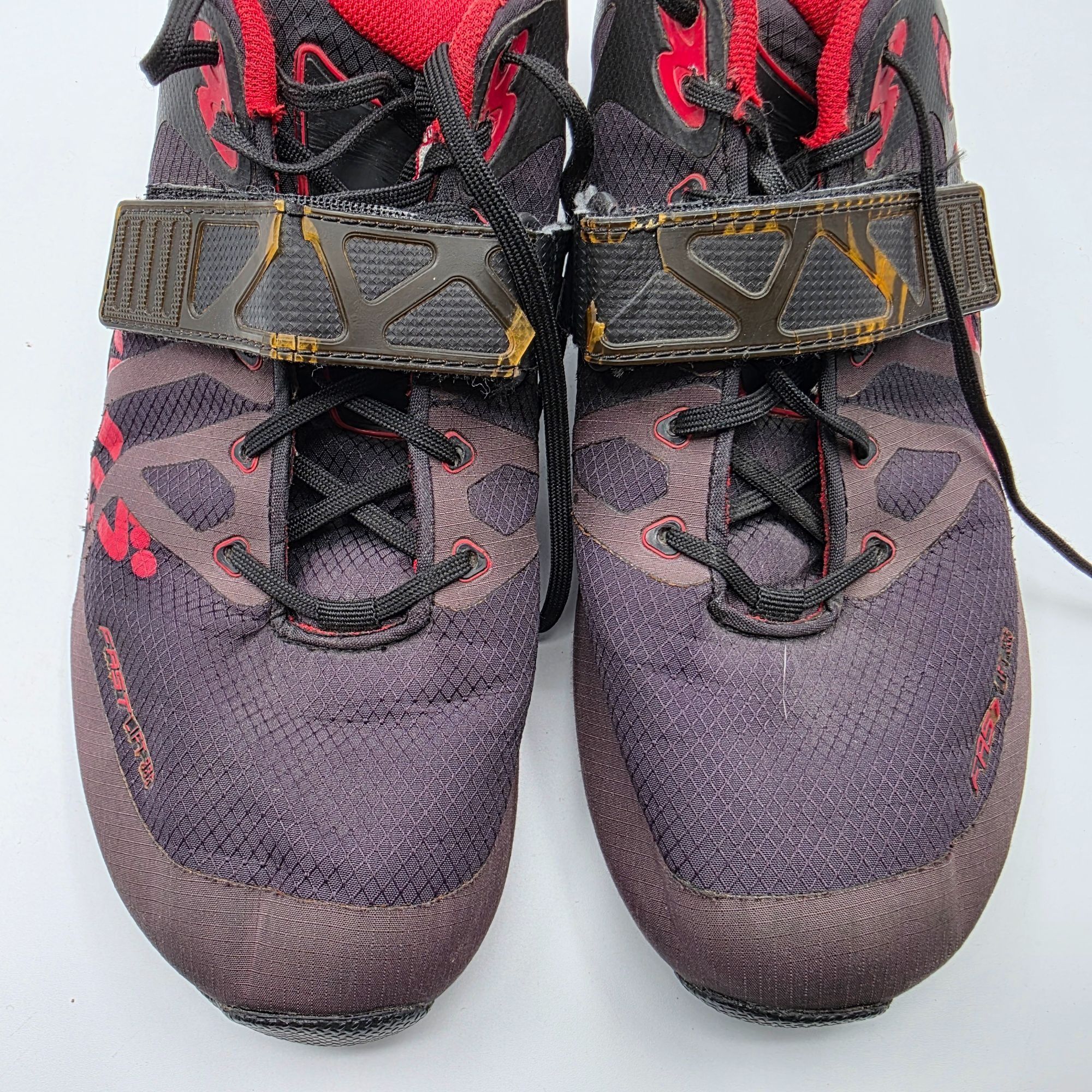 Other Inov-8 Fastlift 335 Mens Size 10 Black Red Weightlifting Sho Size US 10 / EU 43 - 10 Thumbnail