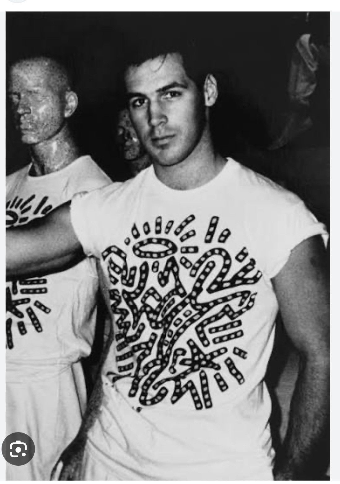 Keith Haring Vintage 80s Keith Haring Graphic Print Pop Art Willi Wear Size US M / EU 48-50 / 2 - 2 Thumbnail