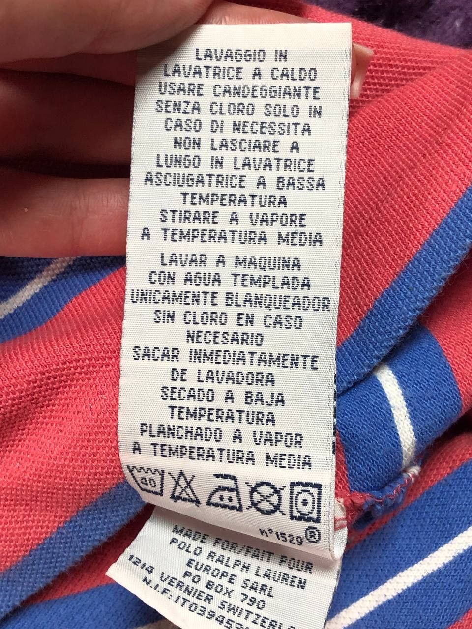 Polo Ralph Lauren × Vintage Vintage Polo Ralph Lauren Striped Pony Polo Shirt Size US L / EU 52-54 / 3 - 3 Thumbnail