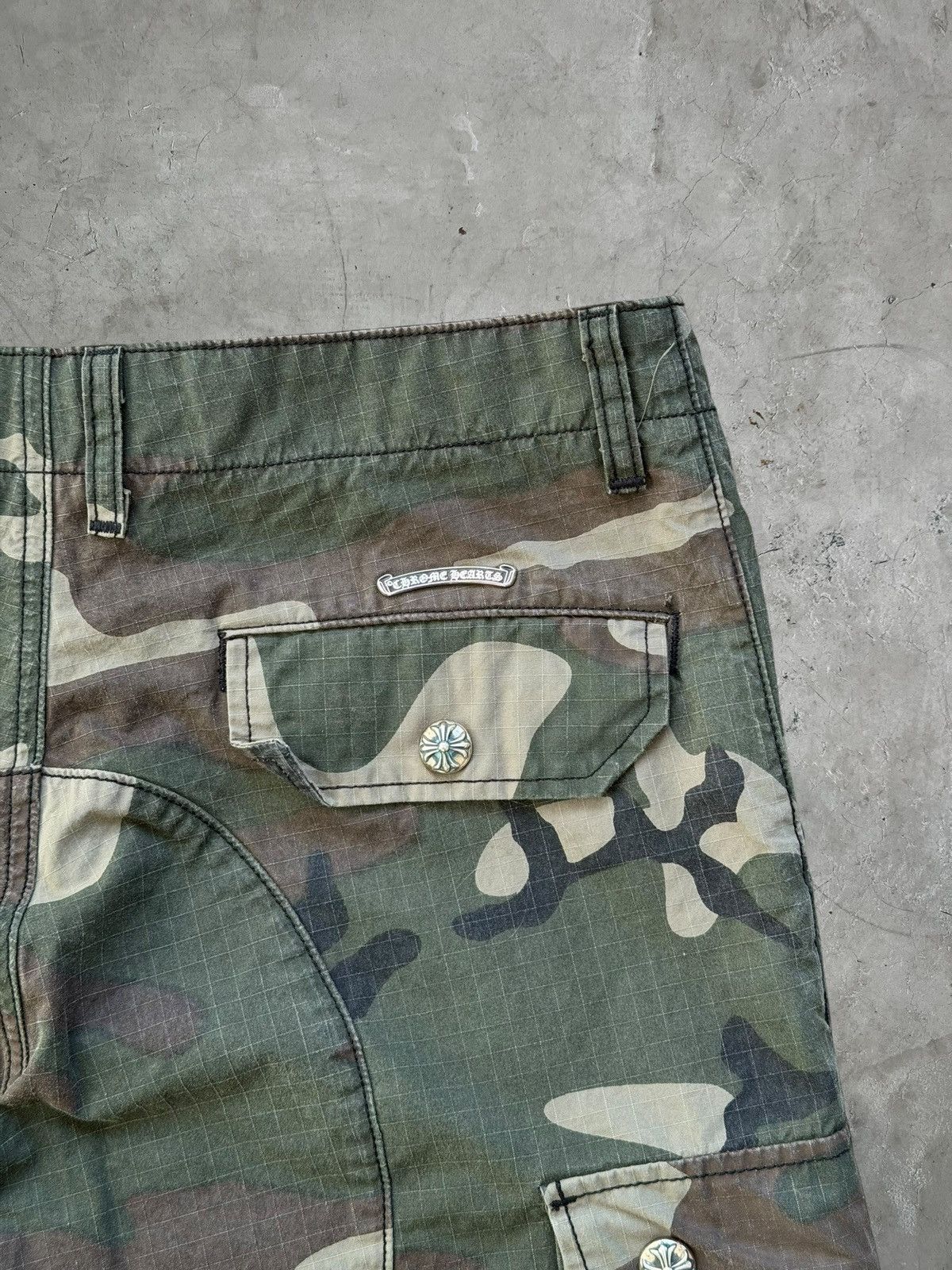 Chrome Hearts Chrome Hearts Camo Cargo Pants Size US 32 / EU 48 - 9 Thumbnail