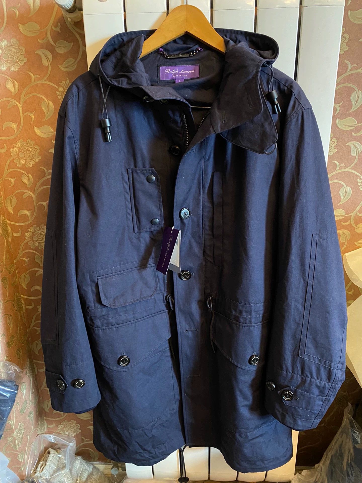 Polo Ralph Lauren Purple Label RRL Italian Waterproof Trench Coat S Size US S / EU 44-46 / 1 - 1 Thumbnail