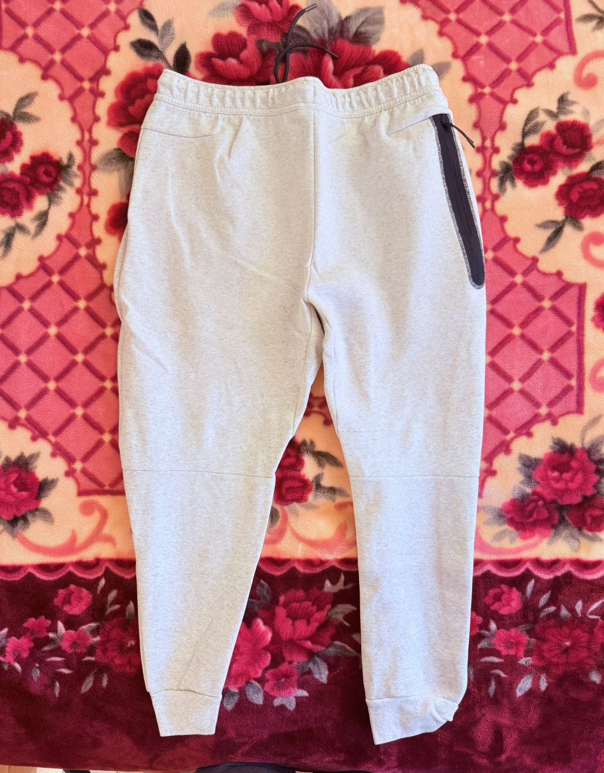 Nike Nike Sportswear Tech Fleece “White/Heather” Size XL 🔥 Size US 34 / EU 50 - 4 Thumbnail