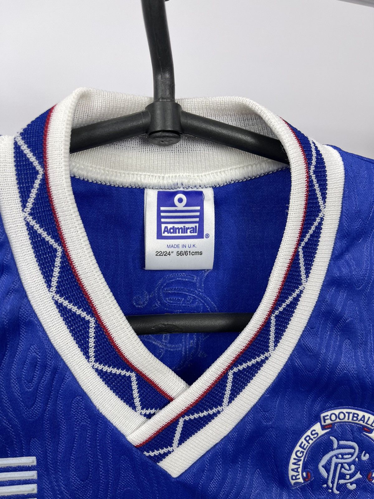 Nike Rangers Home Football Shirt 1990/92 Size 56/61 cms Admiral Size US XXS / EU 40 - 4 Thumbnail