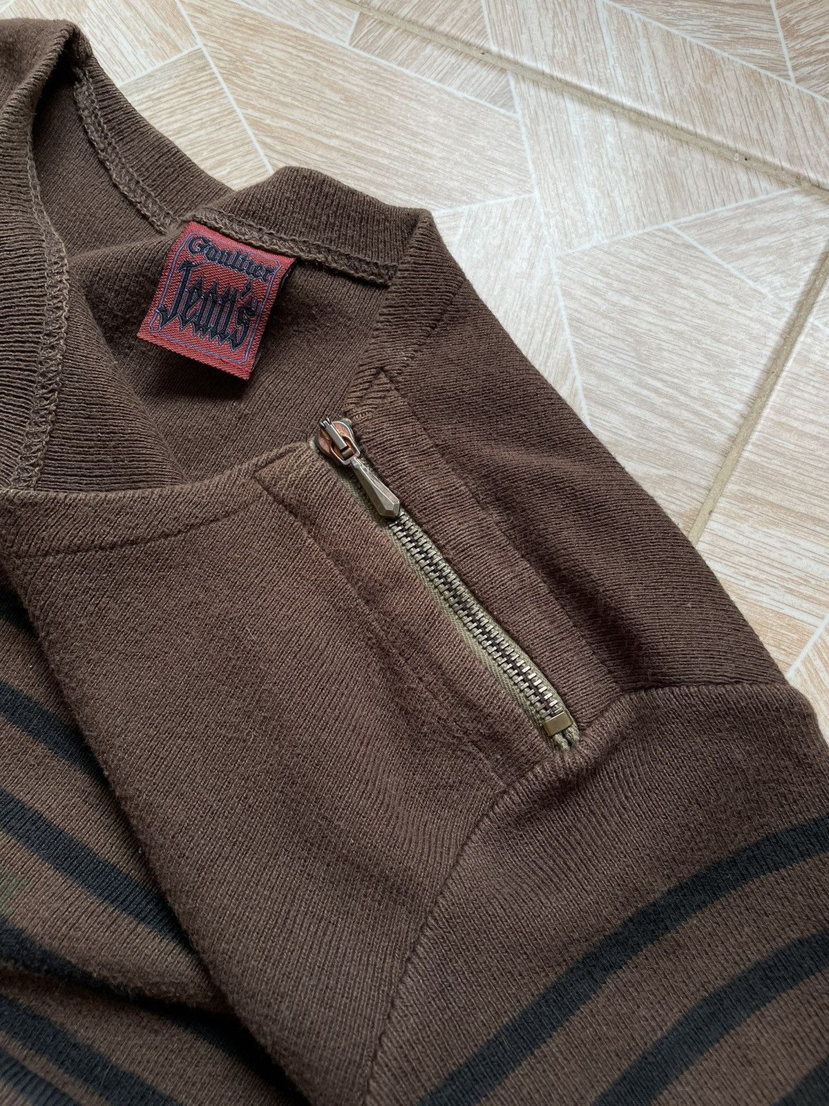 Japanese Brand × Jean Paul Gaultier Archive Jean Paul Gaultier Eiffel Tower Lampo Knit’s Sweater Size M / US 6-8 / IT 42-44 - 4 Thumbnail