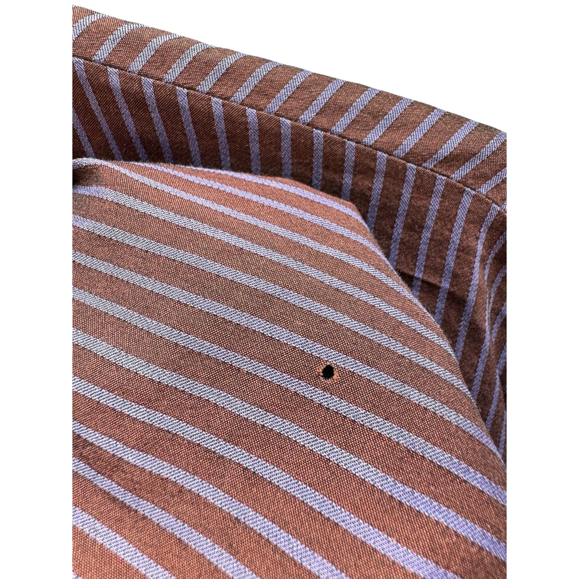 Jean Paul Gaultier Jean Paul Gaultier Vintage Striped Button-Up Shirt Size Men’ Size US S / EU 44-46 / 1 - 4 Thumbnail