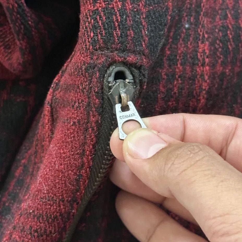 Other Vintage 30s Carter & Sons Wool Plaid Mackinaw Hunting Jacket Size US L / EU 52-54 / 3 - 6 Thumbnail