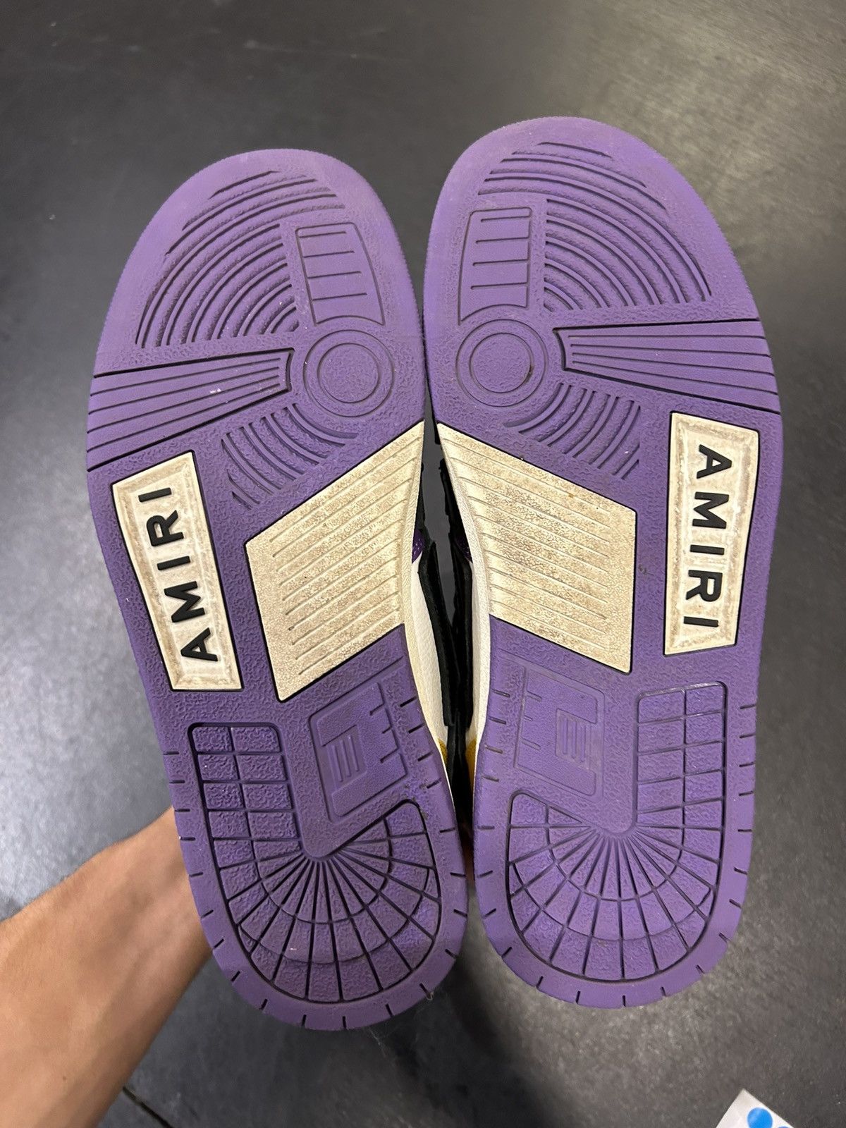 Amiri Amiri Bone High - Purple/Yellow Size US 9 / EU 42 - 7 Thumbnail