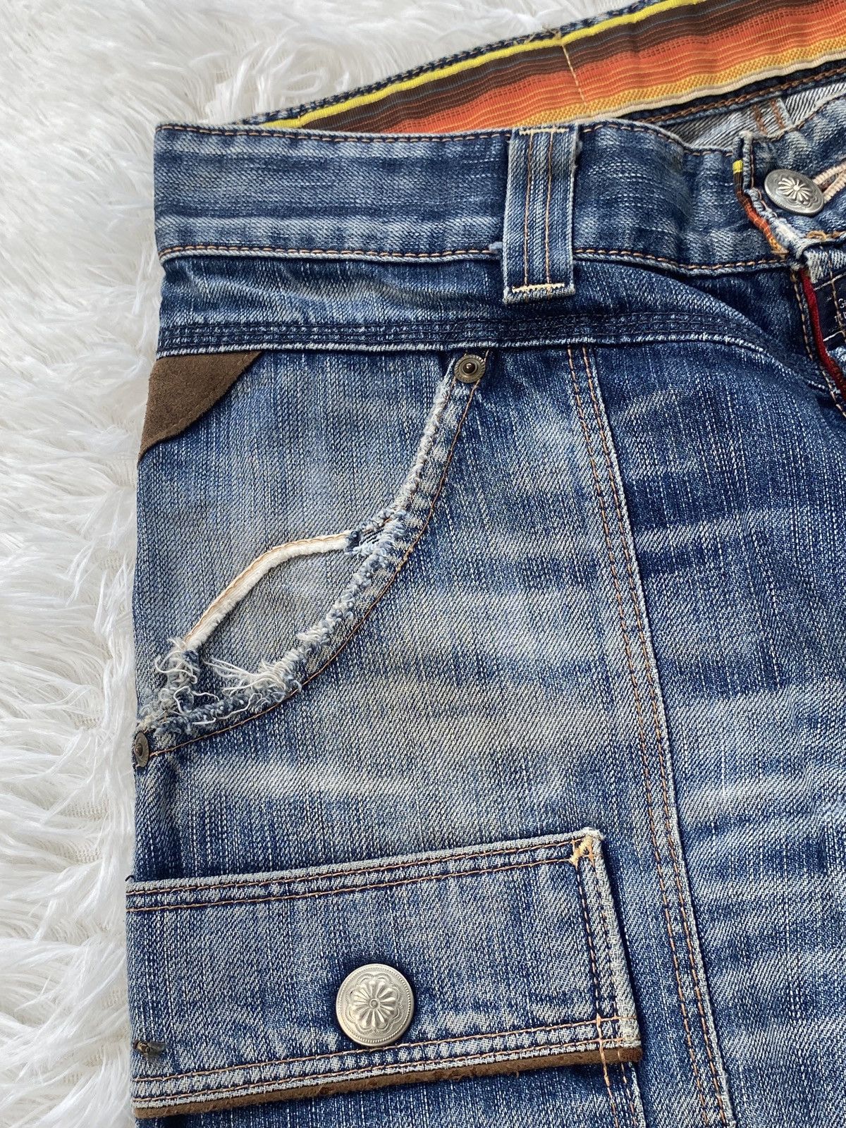 Edwin 💥Last Drop 💥Edwin Bushpant BlueTrip Pant Jeans Made in Japan Size US 31 - 8 Thumbnail