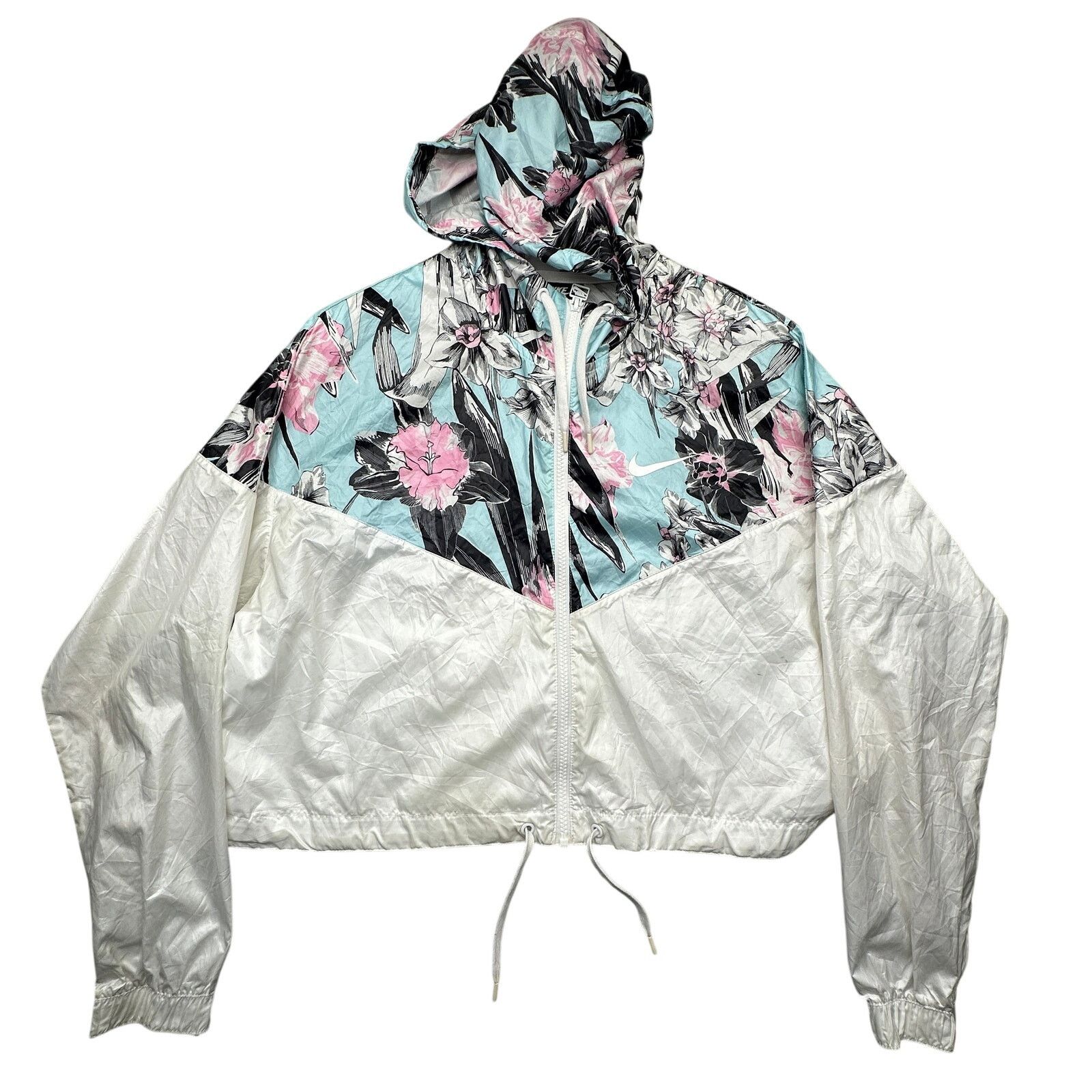 Nike Nike Womens Cropped Windrunner Windbreaker Medium AR5151-100 Size M / US 6-8 / IT 42-44 - 1 Thumbnail