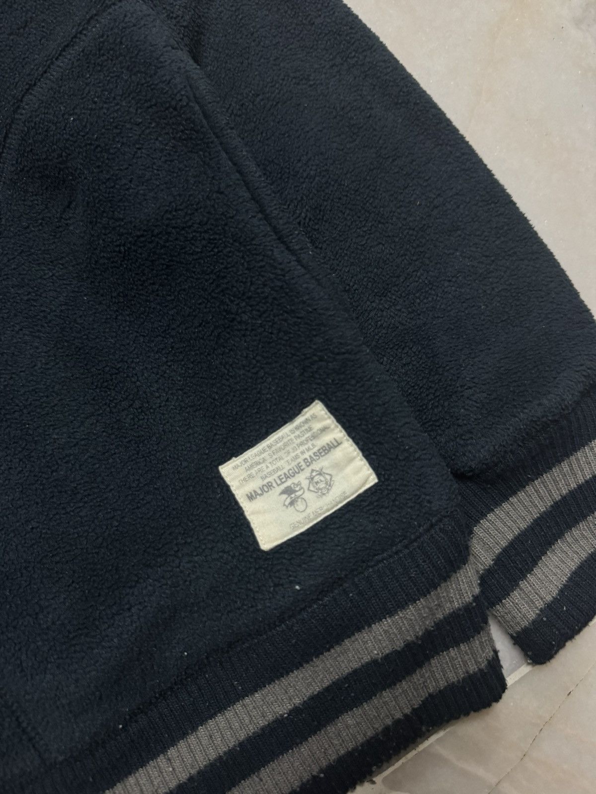 New York Yankees 💥90s STYLE💥VINTAGE 2007s MLB X UNIQLO HALFZIPPER SWEATER Size US L / EU 52-54 / 3 - 9 Thumbnail
