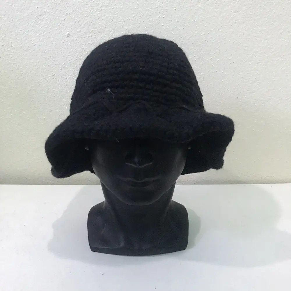 Japanese Brand × Kapital × Vintage Japanese Brand Chiyoda Knit Bucket Hat Size ONE SIZE - 2 Thumbnail