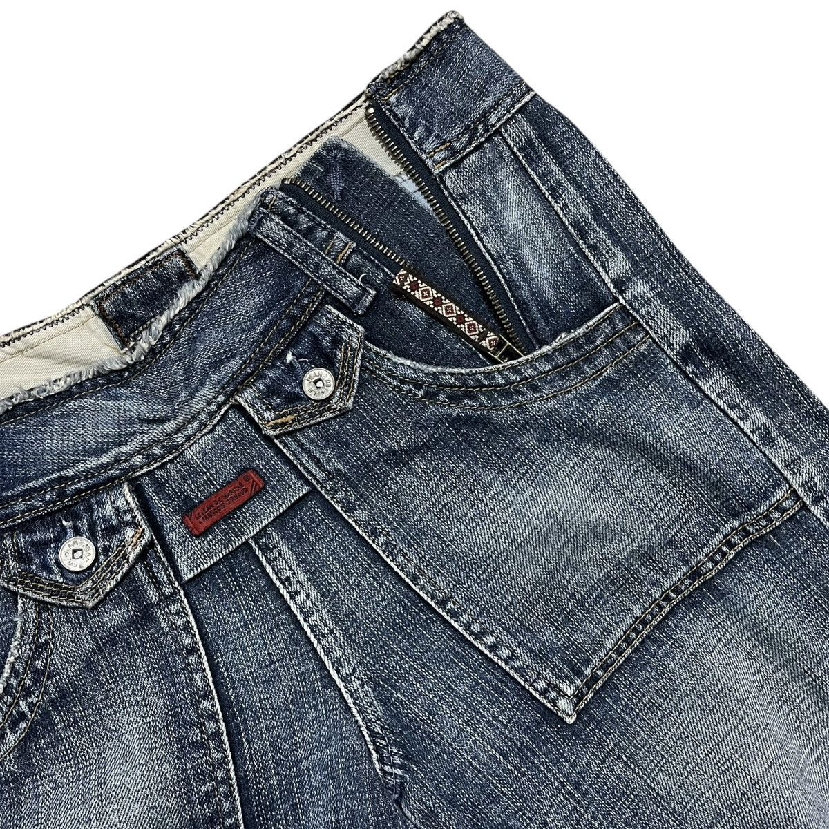 Marithe + Francois Girbaud Marithe Francois Girbaud Side Zipper Baggy Jeans Size US 30 / EU 46 - 5 Thumbnail