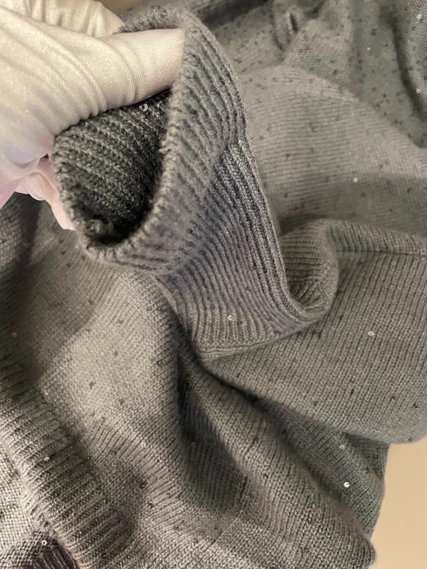 Brunello Cucinelli Brunello Cucinelli BC deep gray cashmere cardigan S/M Size S / US 4 / IT 40 - 9 Thumbnail