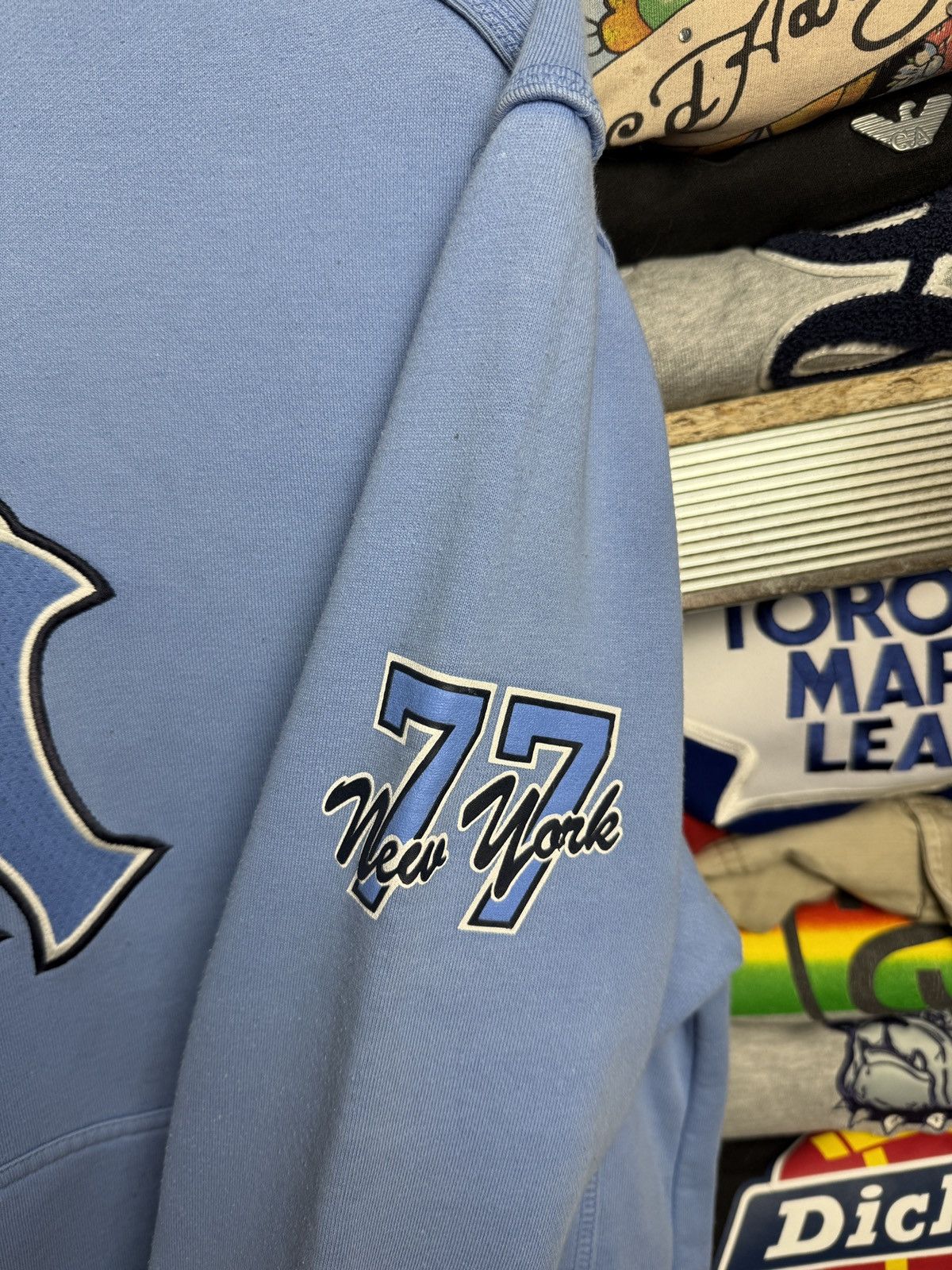 Vintage Y2K New York Hoodie Size US M / EU 48-50 / 2 - 7 Thumbnail