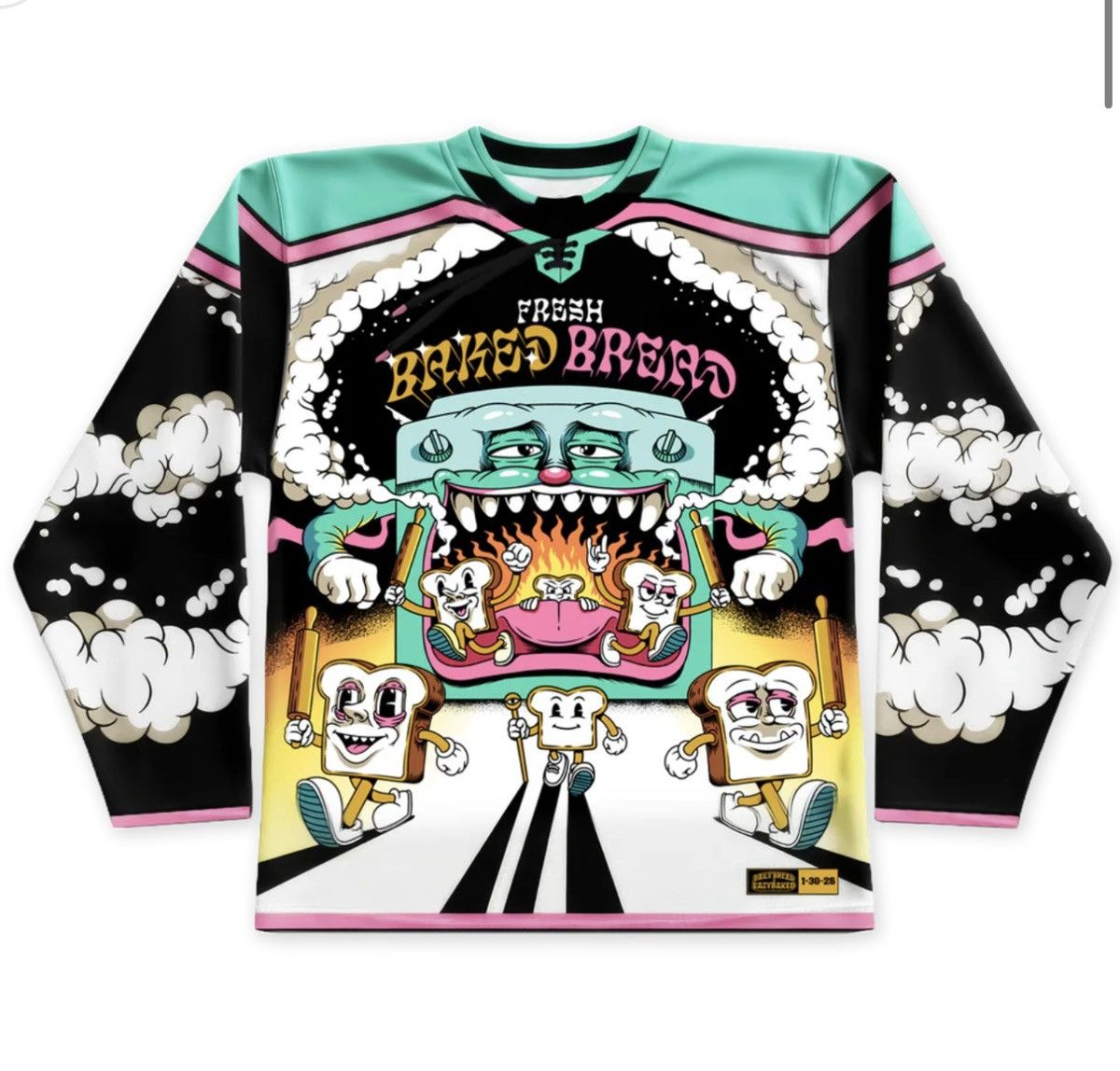 Other DAILY BREAD EAZYBAKED FRESH BAKED BREAD HOCKEY JERSEY LARGE Size US L / EU 52-54 / 3 - 1 Thumbnail