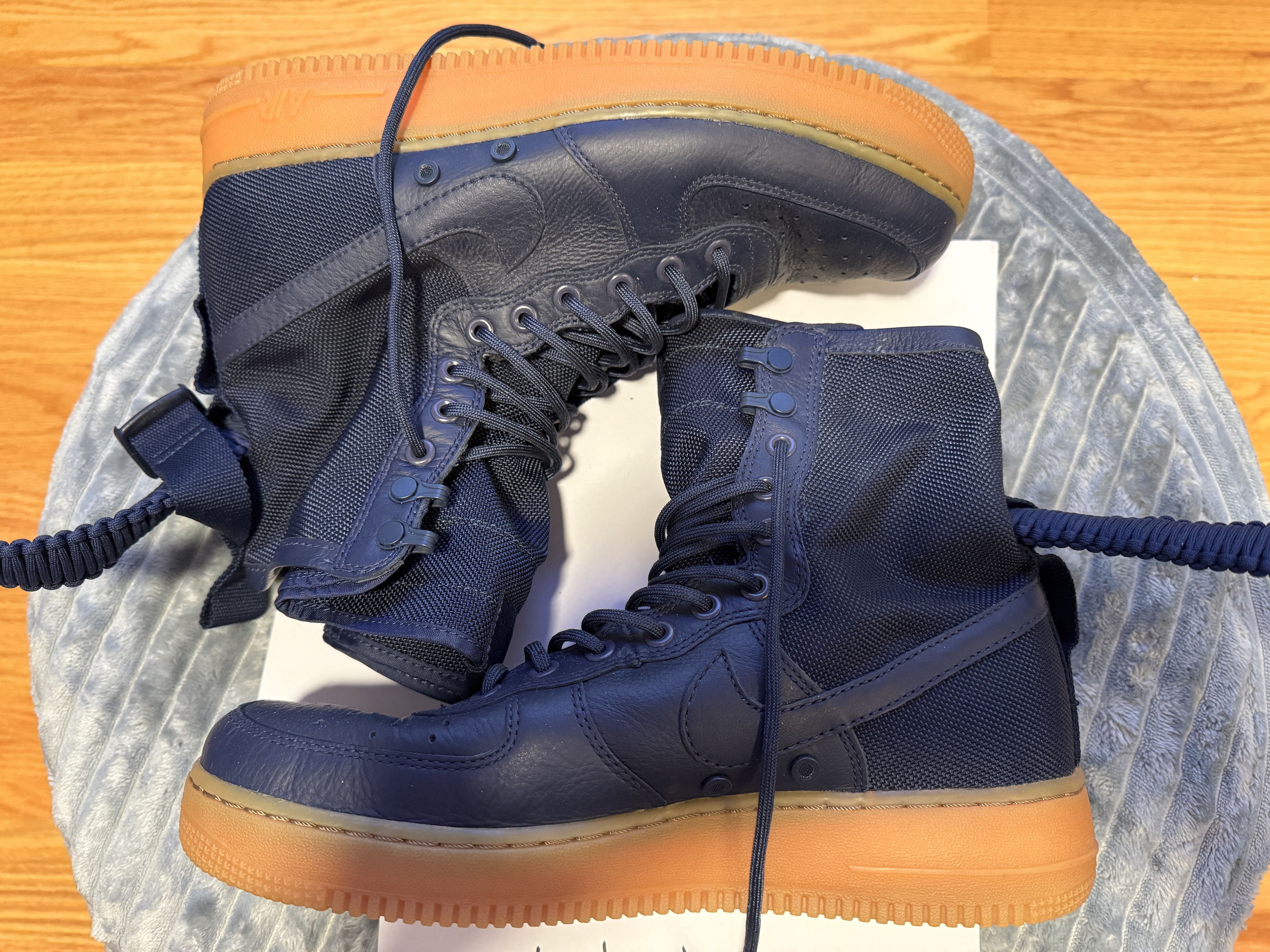 Nike Nike SF AF1 Midnight Navy Size US 10 / EU 43 - 3 Thumbnail