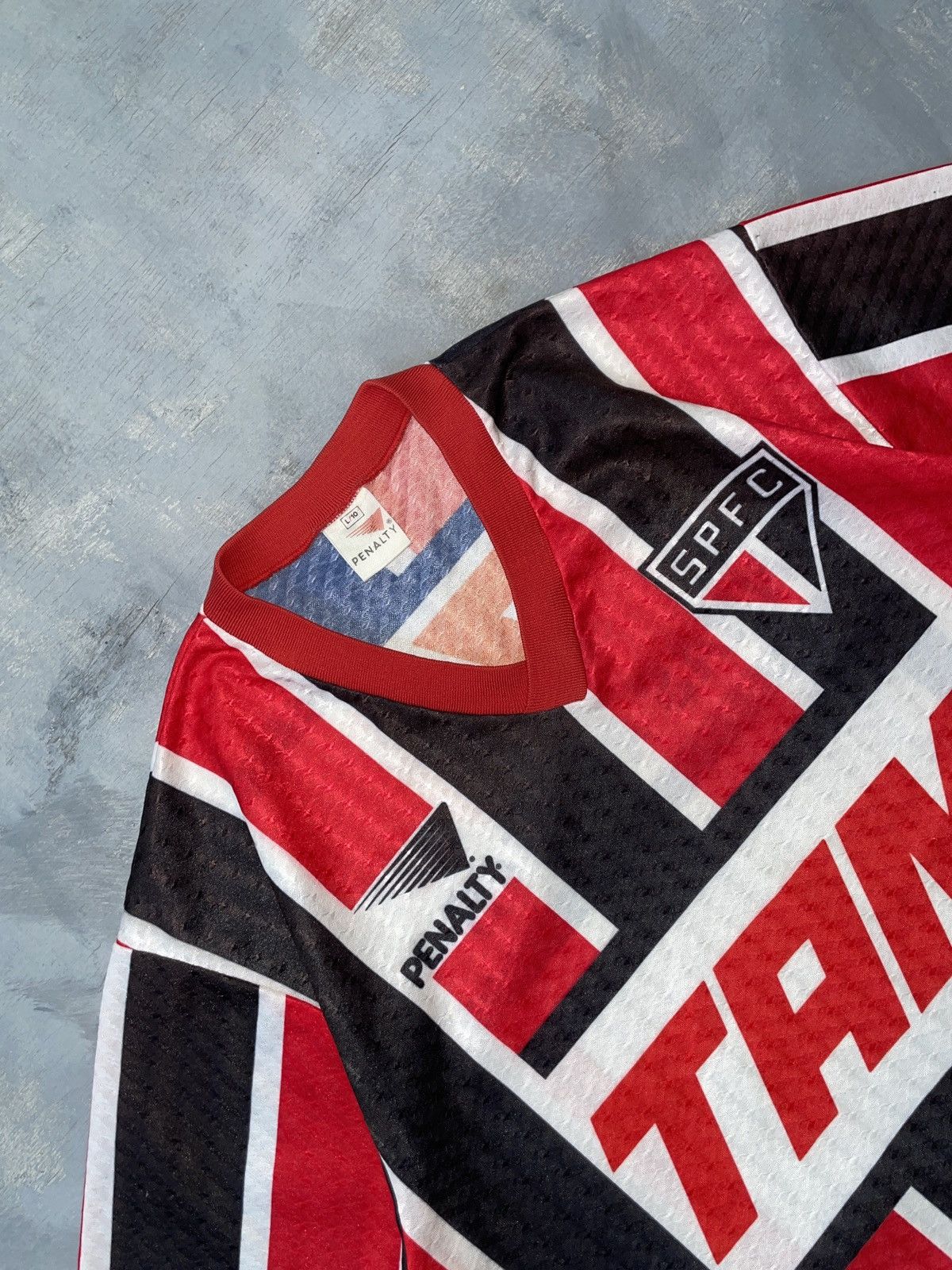 Penalty × Vintage Sao paulo 90s Jersey Size US L / EU 52-54 / 3 - 2 Thumbnail