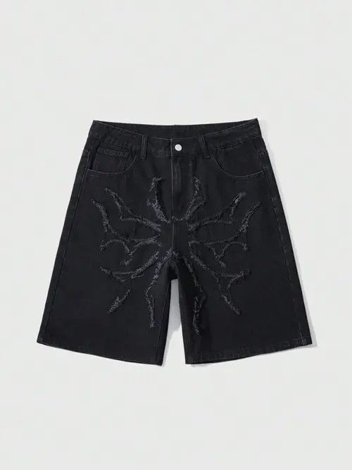 Japanese Brand × Vintage VINTAGE RETRO 90s drip street shorts GOTHIC Size US 32 / EU 48 - 1 Thumbnail
