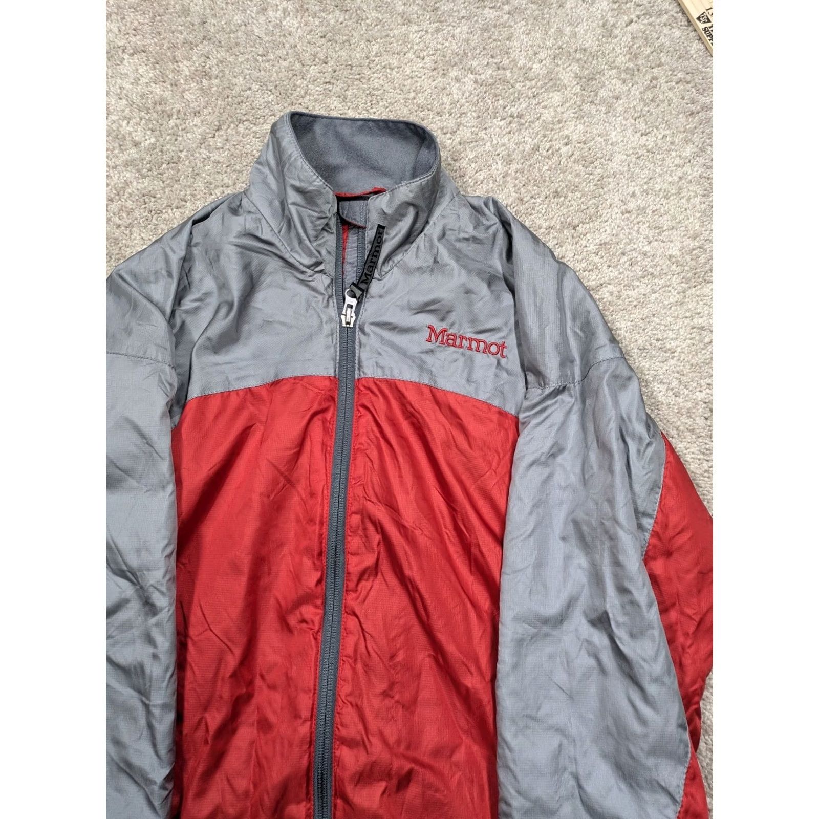 Marmot Marmot Jacket Women XS Full Zip Red Insulated Outdoor Shell Windbreaker Size XS / US 0-2 / IT 36-38 - 2 Thumbnail