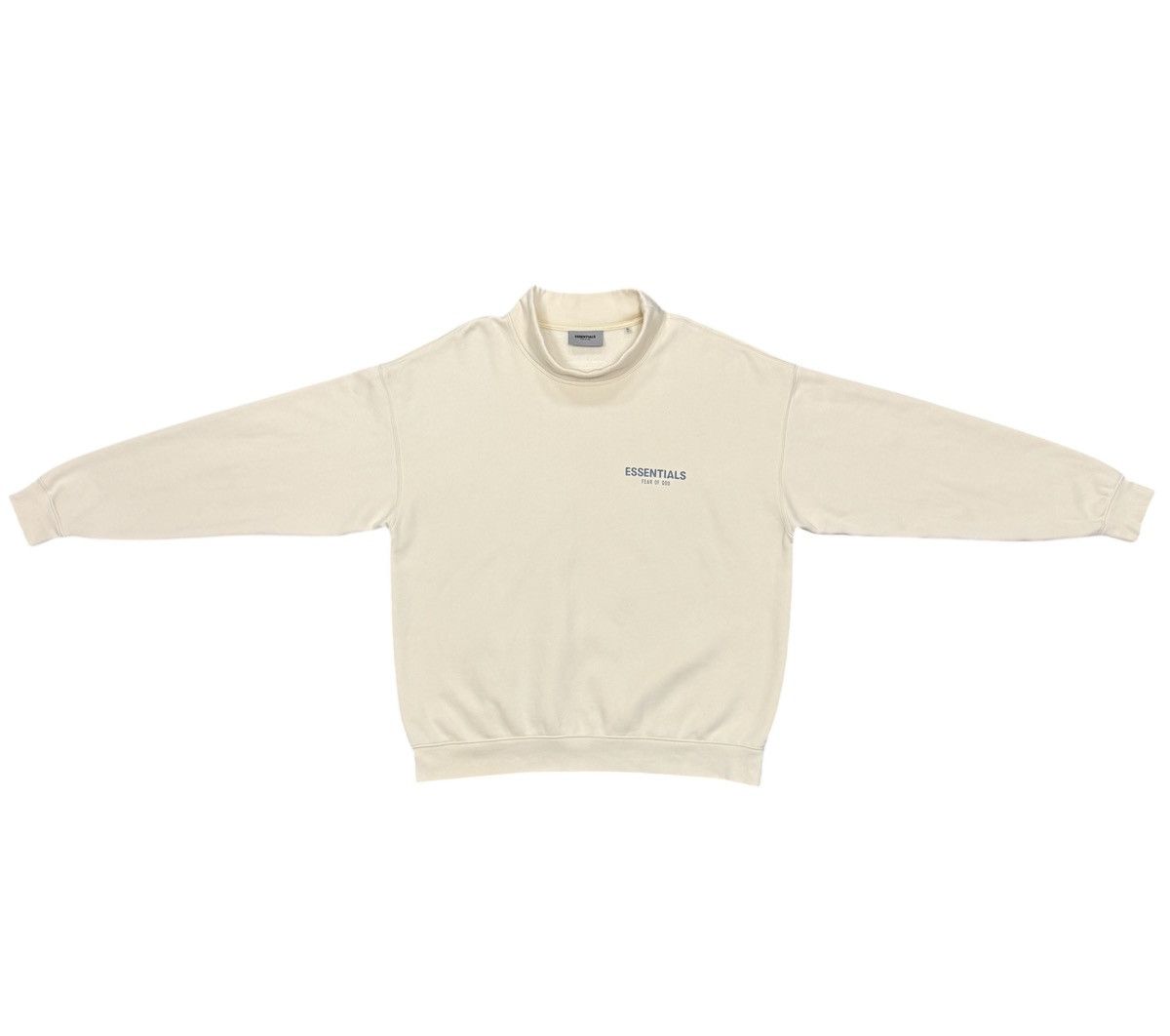 Fear of God Fear of God Essentials Pullover Mock Neck Fleece Sweatshirt Size US XL / EU 56 / 4 - 1 Thumbnail