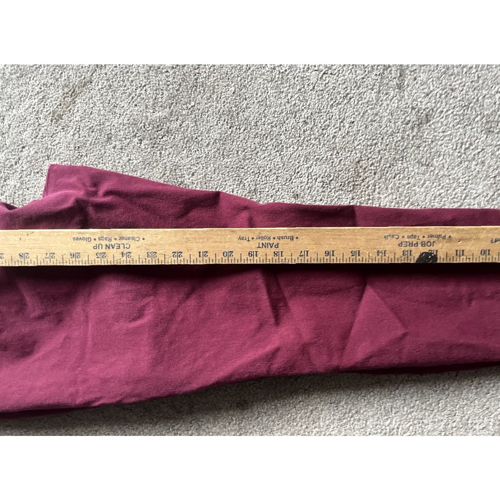 Old Navy Old Navy Pixie Pants Women Size 6 Maroon High Rise Slim Secret Pocket Pant Dress? Size 28" / US 6 / IT 42 - 8 Thumbnail