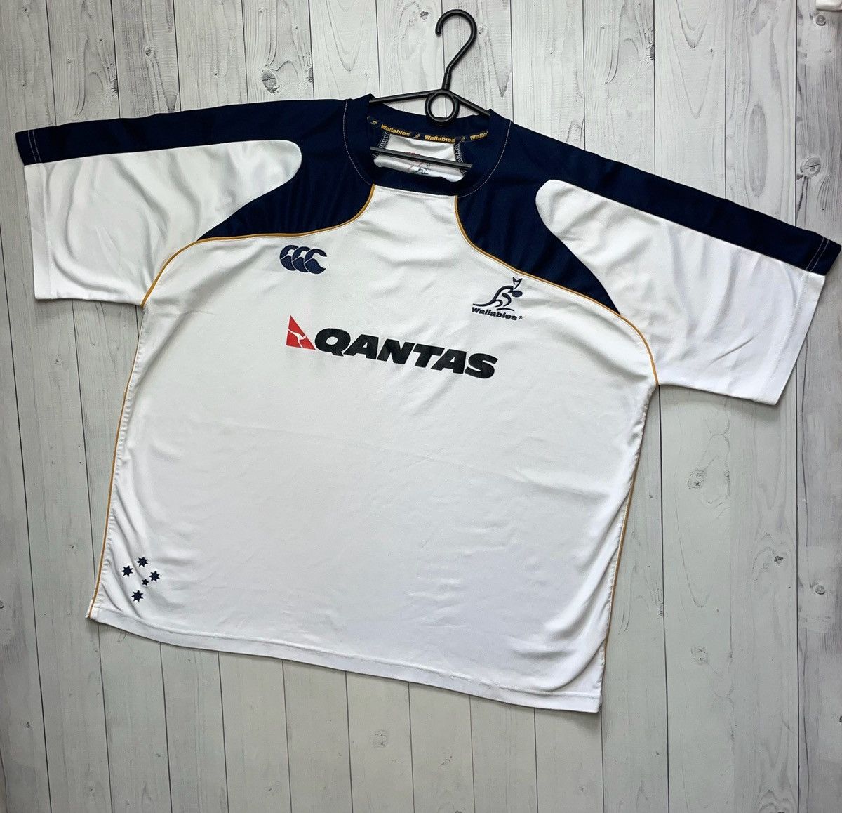 Vintage Vintage Canterbury Australia rugby jersey Wallabies XXXL Size US XXL / EU 58 / 5 - 1 Thumbnail