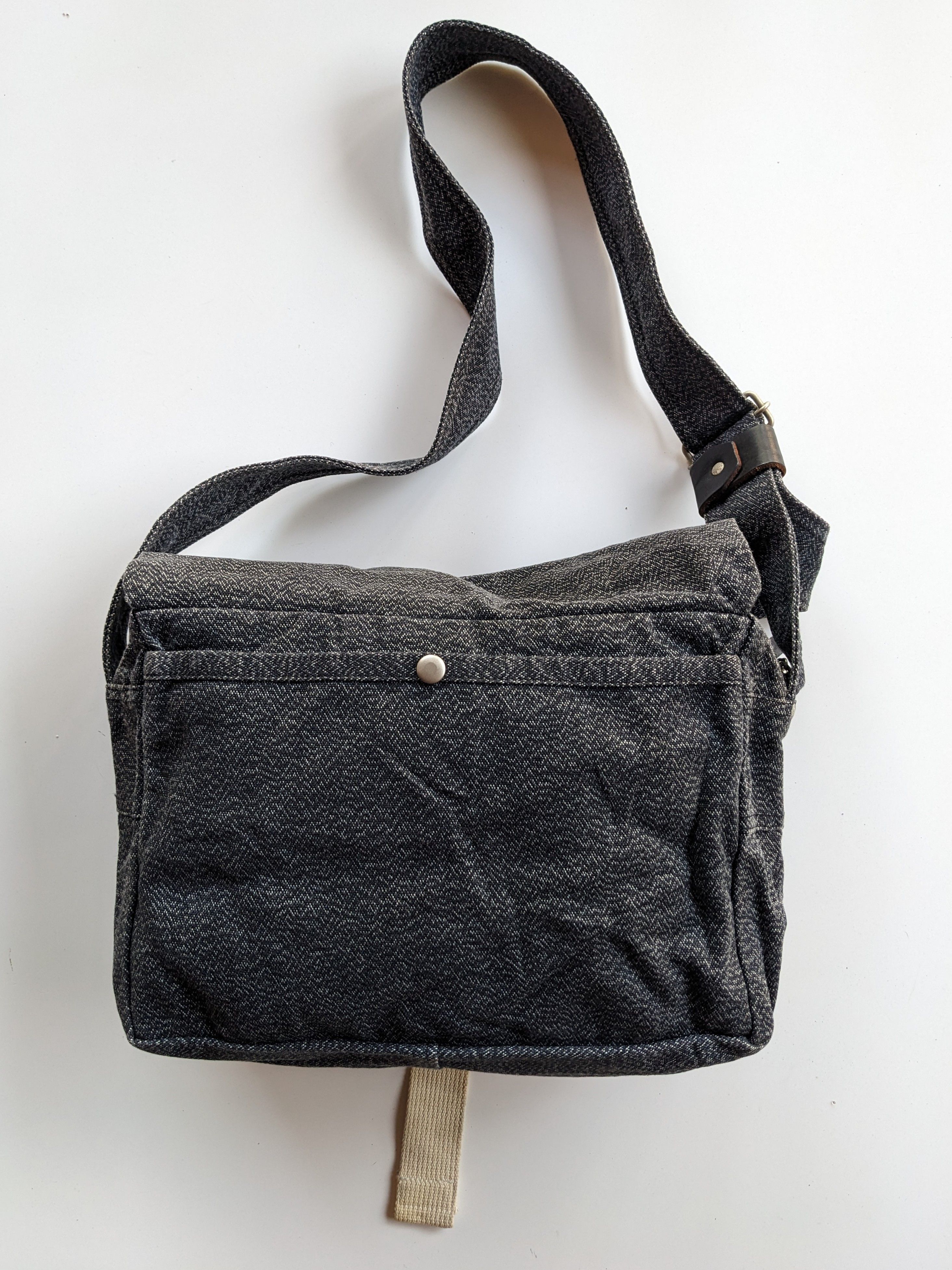 Japanese Brand Ficelle canvas sling bag Size ONE SIZE - 2 Thumbnail