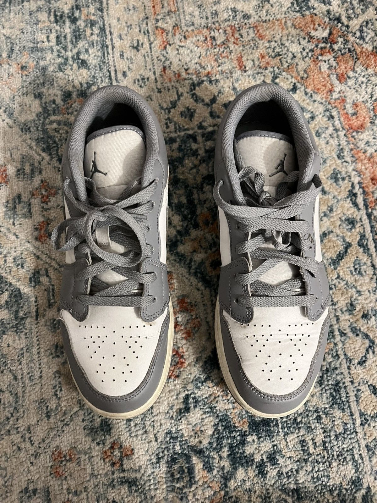 Nike Nike Grey Dunk lows Size US 7 / EU 40 - 4 Thumbnail