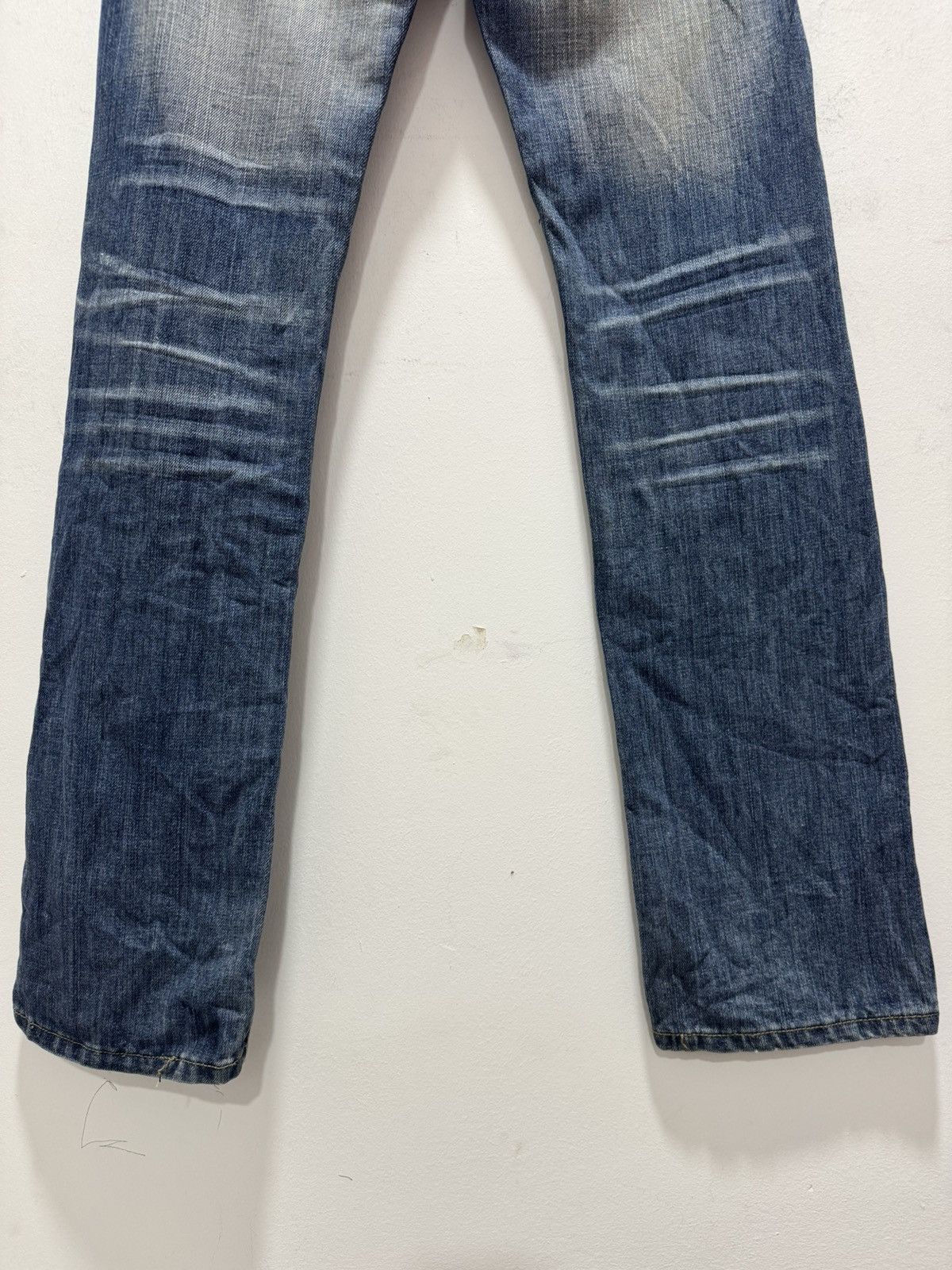 Japanese Brand JAPANESE STYLE LIE REN TOU VERY RARE DESIGN DISTRESSED DENIM Size US 28 / EU 44 - 5 Thumbnail
