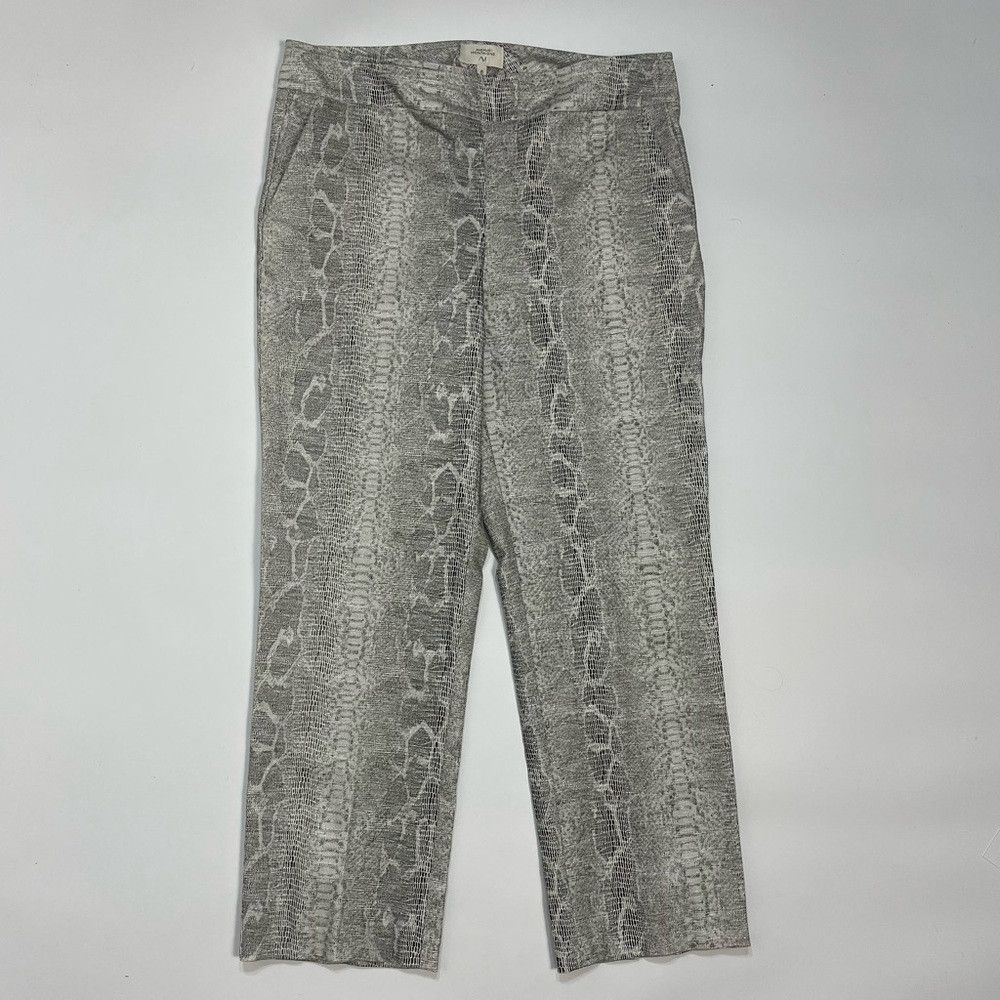 Other NWT New $328 Avenue Montaigne Lulu Snake Print Pants Size 8 Size 30" / US 8 / IT 44 - 2 Thumbnail