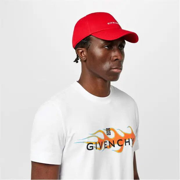 Givenchy o1srvl11e1224 Size: OS / Curve (Cap/Hat) in Red Size ONE SIZE - 2 Thumbnail