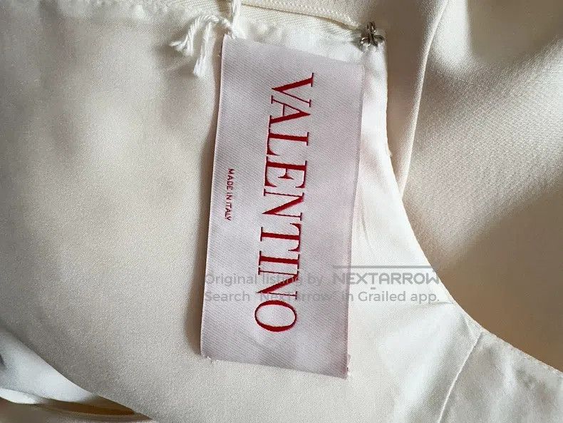 Valentino Valentino Short-sleeved dress with bow Size L / US 10 / IT 46 - 3 Thumbnail