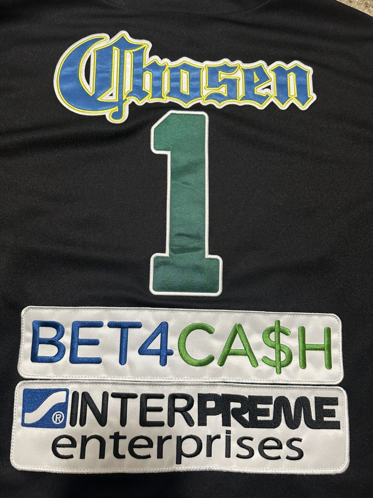 Supreme SUPREME CHOSEN ONE JERSEY BLACK SIZE LARGE Size US L / EU 52-54 / 3 - 7 Thumbnail