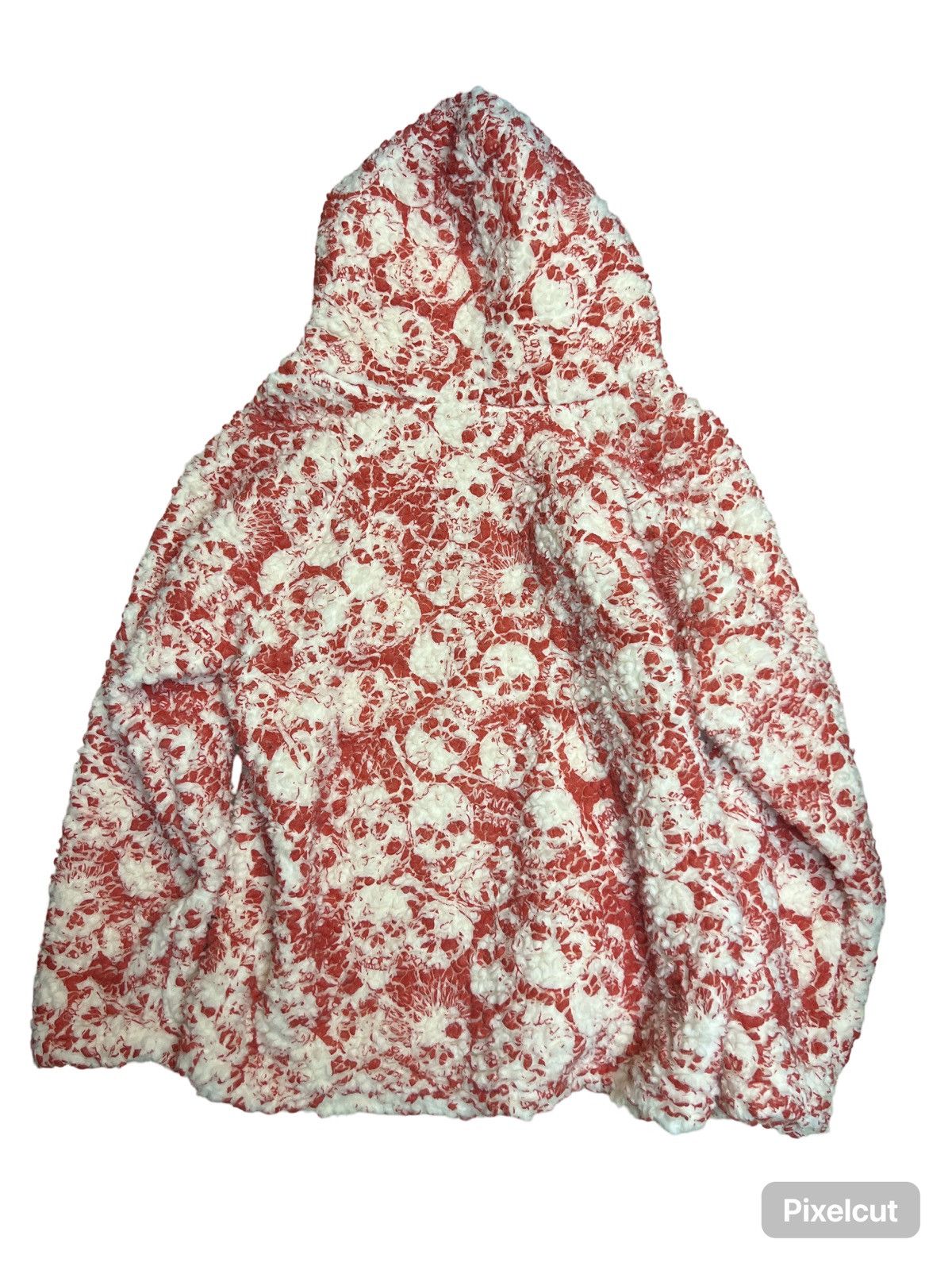 ERL Erl Skull-Printed Long Sleeved Fleece Hoodie Size US XL / EU 56 / 4 - 2 Thumbnail