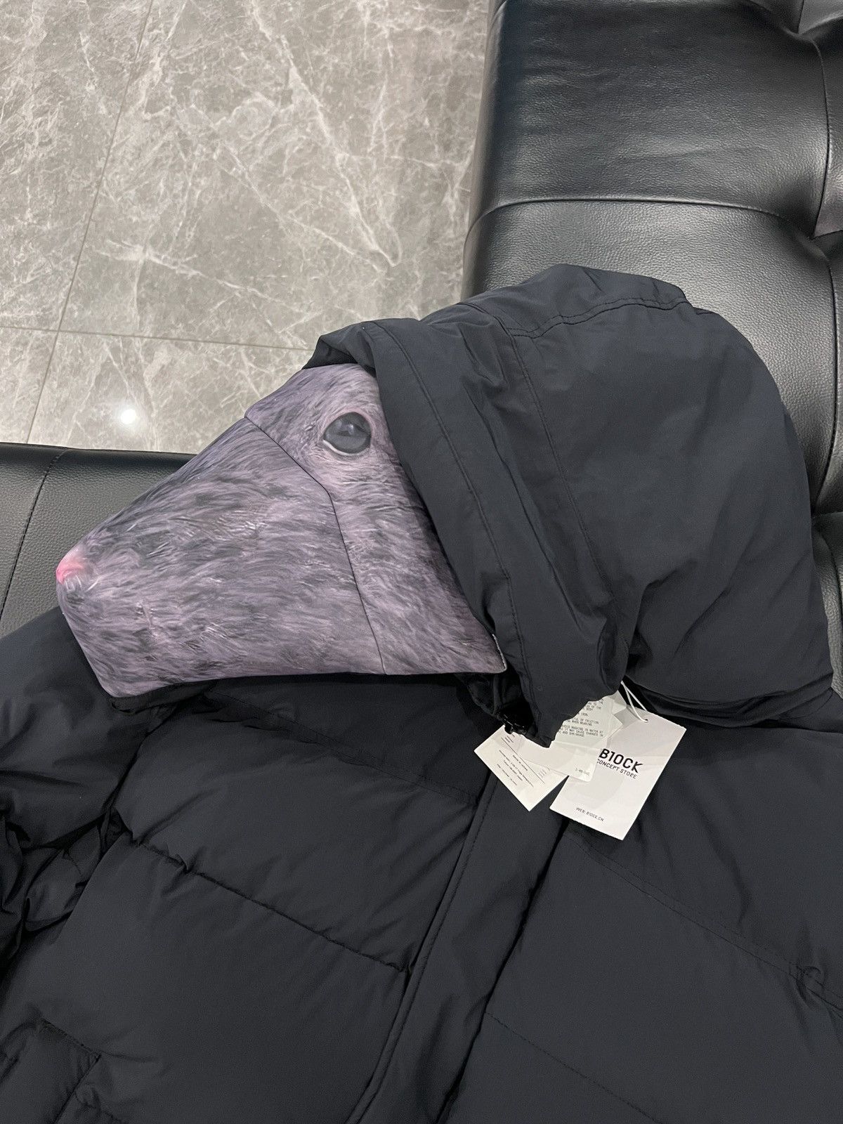 Doublet Doublet FW23 Runway “Canadian Mouse” Mask Down Jacket Size US L / EU 52-54 / 3 - 8 Thumbnail