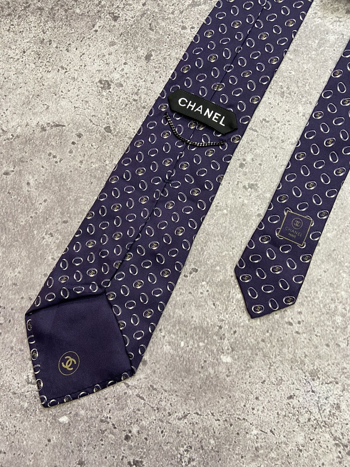 Chanel Chanel Ring Monogram Logo Tie Size ONE SIZE - 2 Thumbnail