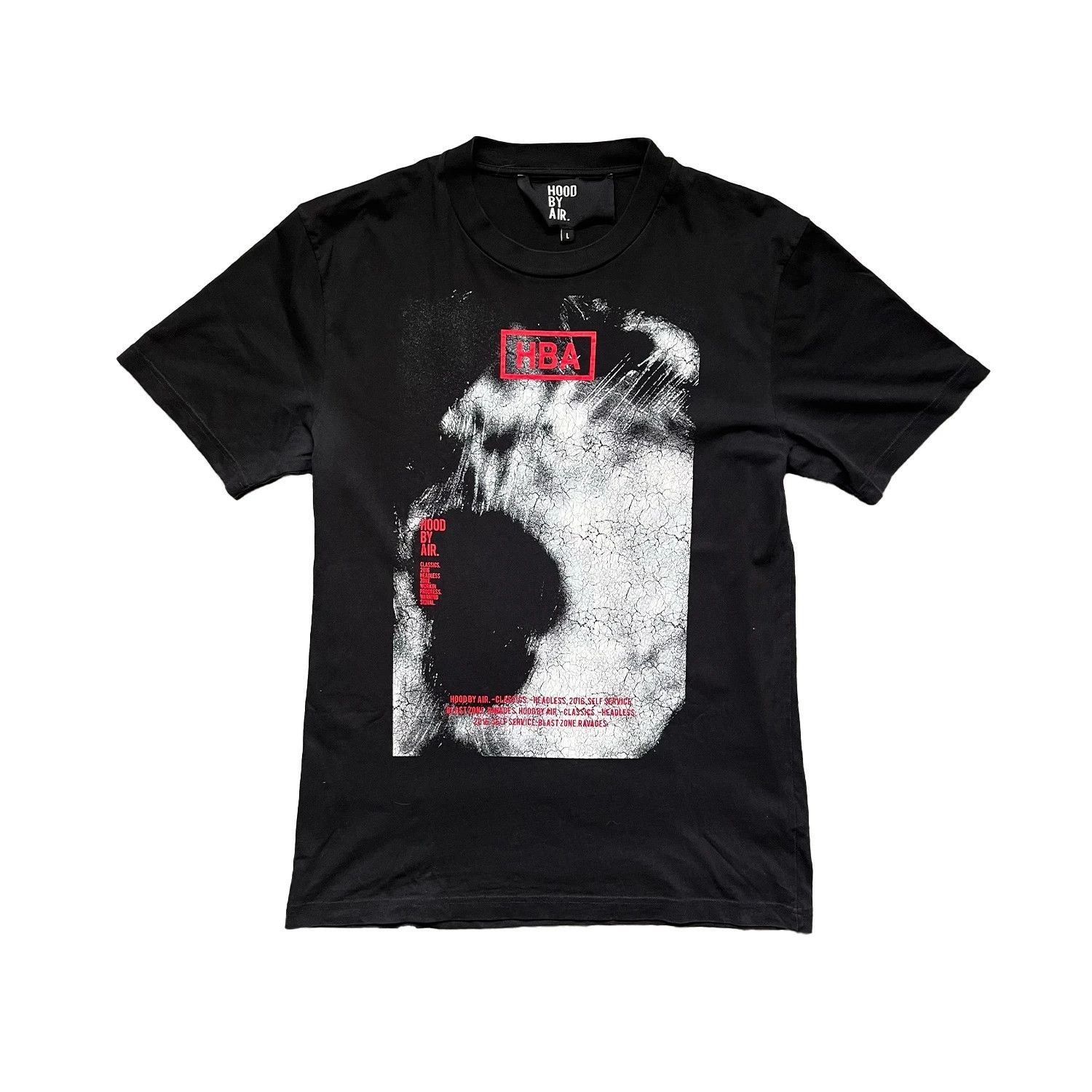 Hood By Air Short Sleeve T Shirt Black | Grailed