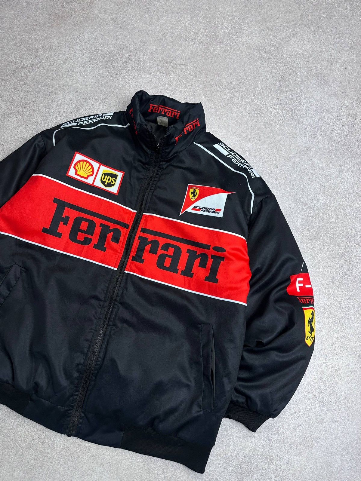 Marlboro Vintage Ferarri F-1 Racing Scuderia Y2K Jacket M Size US M / EU 48-50 / 2 - 2 Thumbnail