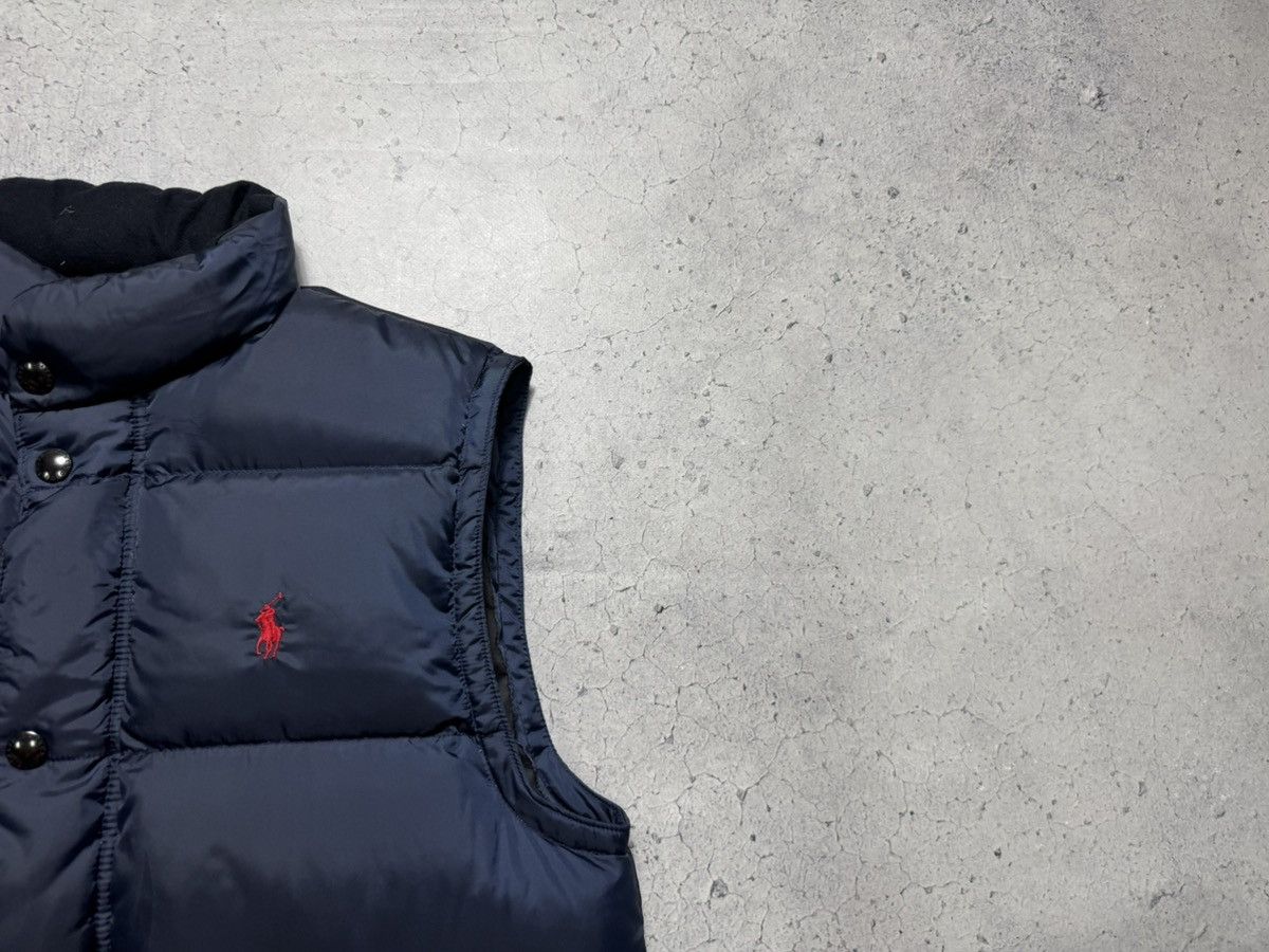 Polo Ralph Lauren Polo Ralph Lauren Down Puffer Vest Full Zip Vintage PRL Rare Size US S / EU 44-46 / 1 - 4 Thumbnail