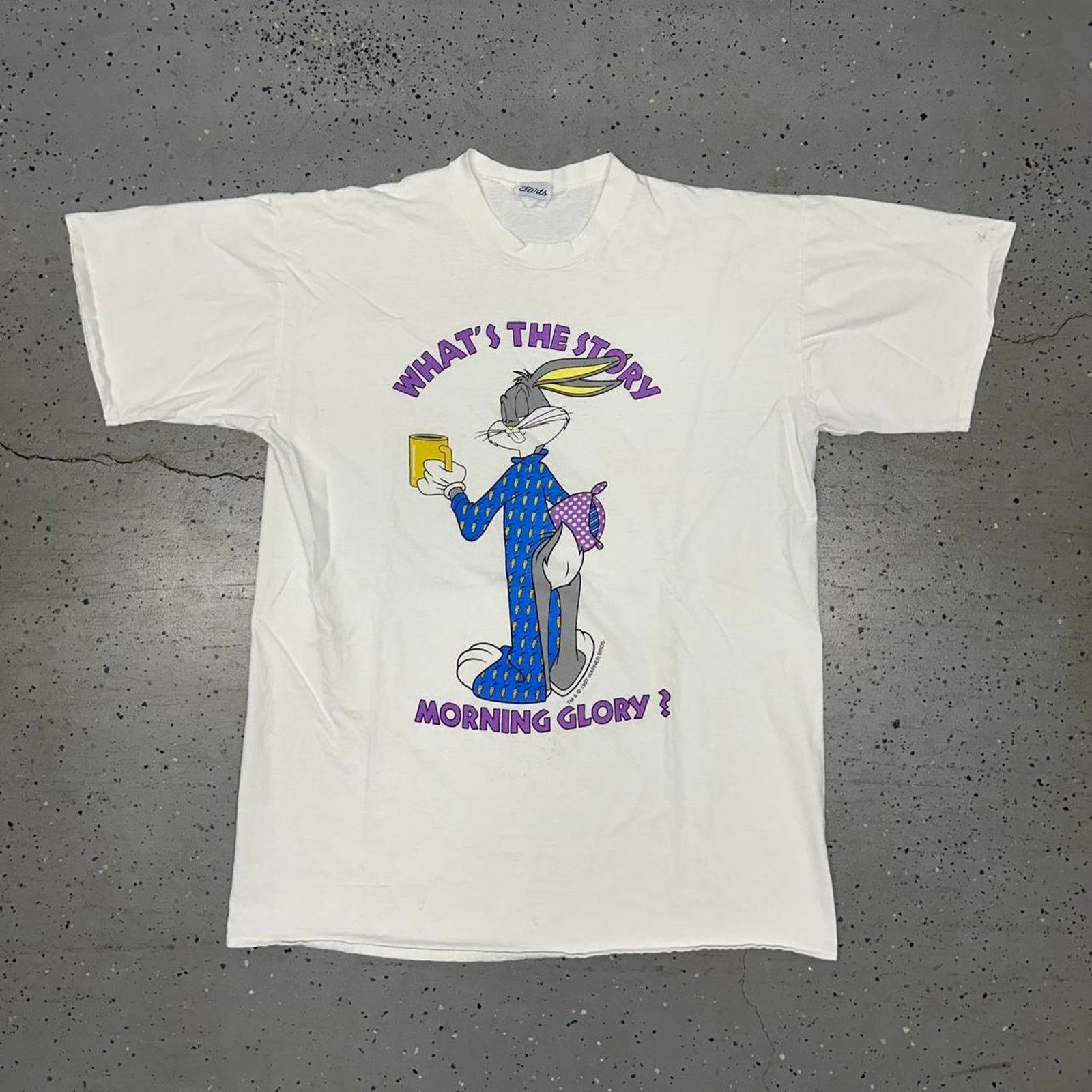 Other VTG Looney Tunes Bugs Bunny Morning Glory sleep shirt tee Size ONE SIZE - 1 Thumbnail