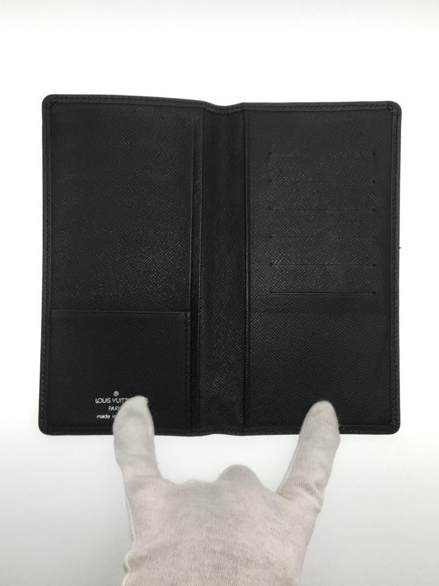 Louis Vuitton Louis Vuitton Taiga Porte Valeur Cartes Credit Black Size ONE SIZE - 4 Thumbnail