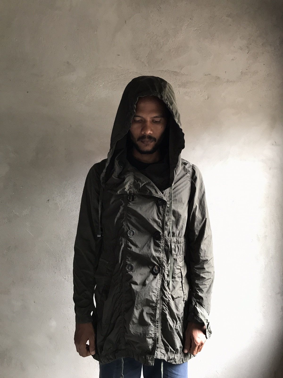 Moncler × Vintage Moncler nylon parachute Parka Size US XXS / EU 40 - 14 Thumbnail