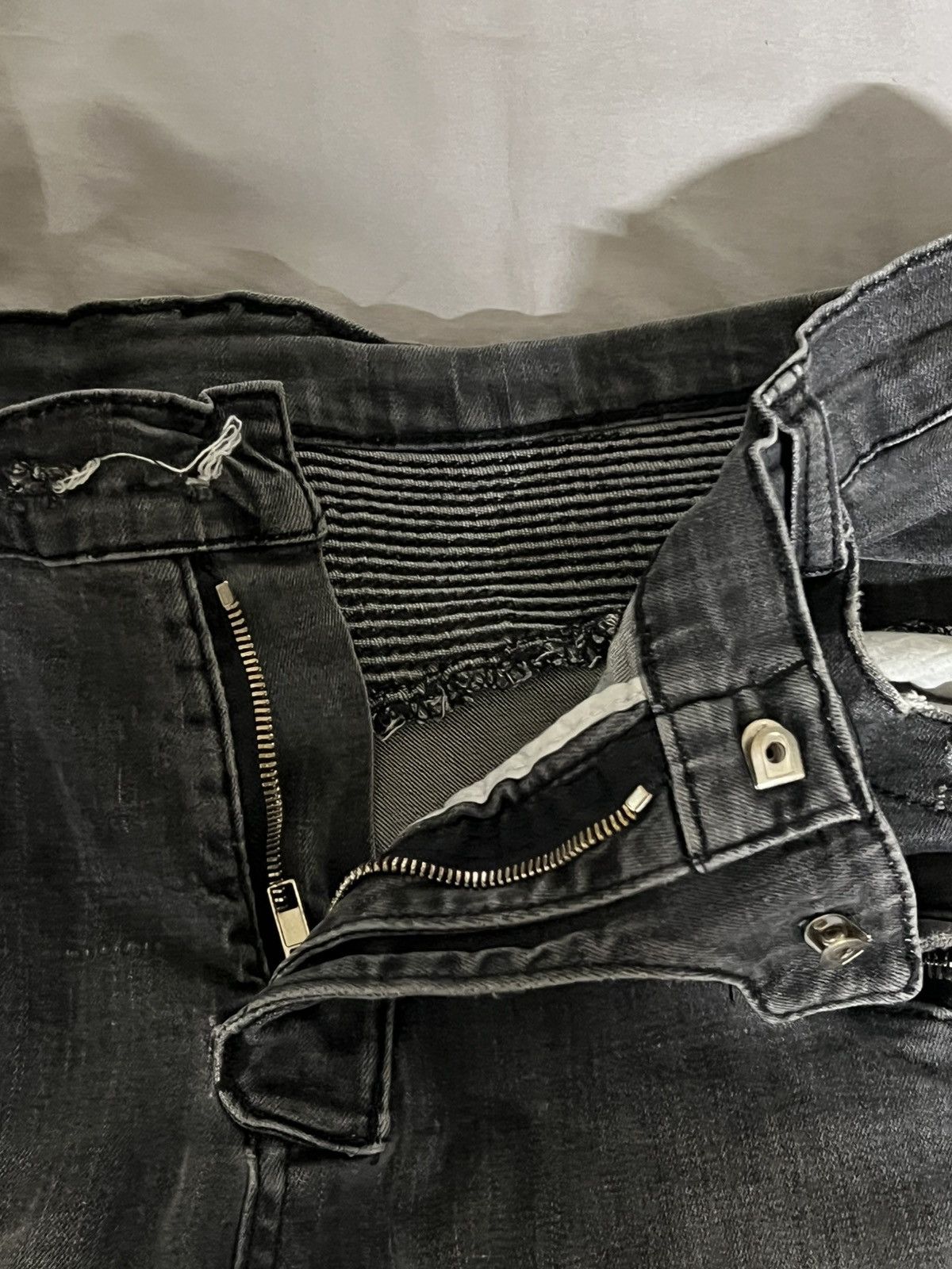 Balmain balmain biker jeans Size US 36 / EU 52 - 3 Thumbnail