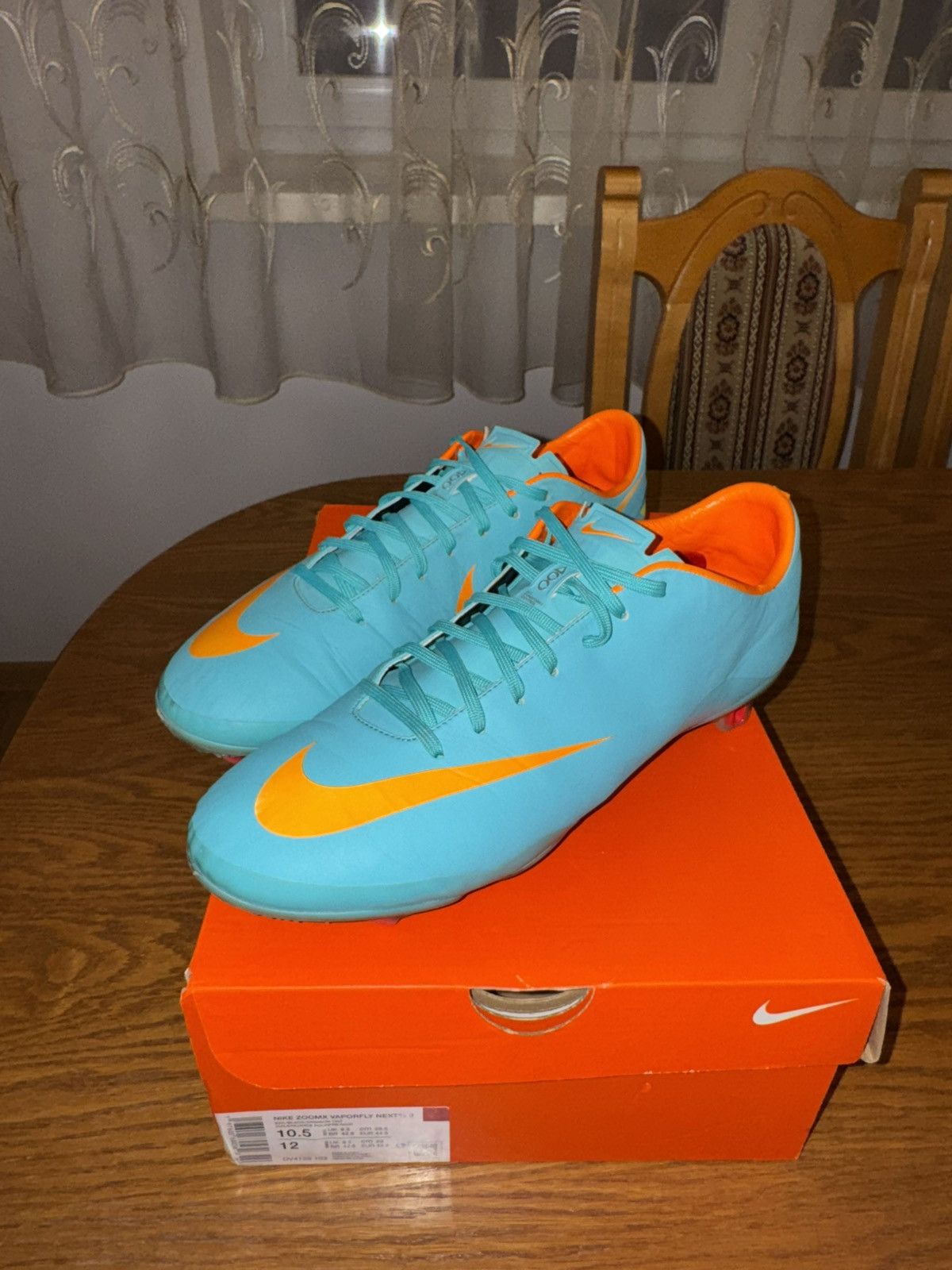 Nike Nike Mercurial VIII Blue Laser Orange Size US 10.5 / EU 43-44 - 1 Thumbnail